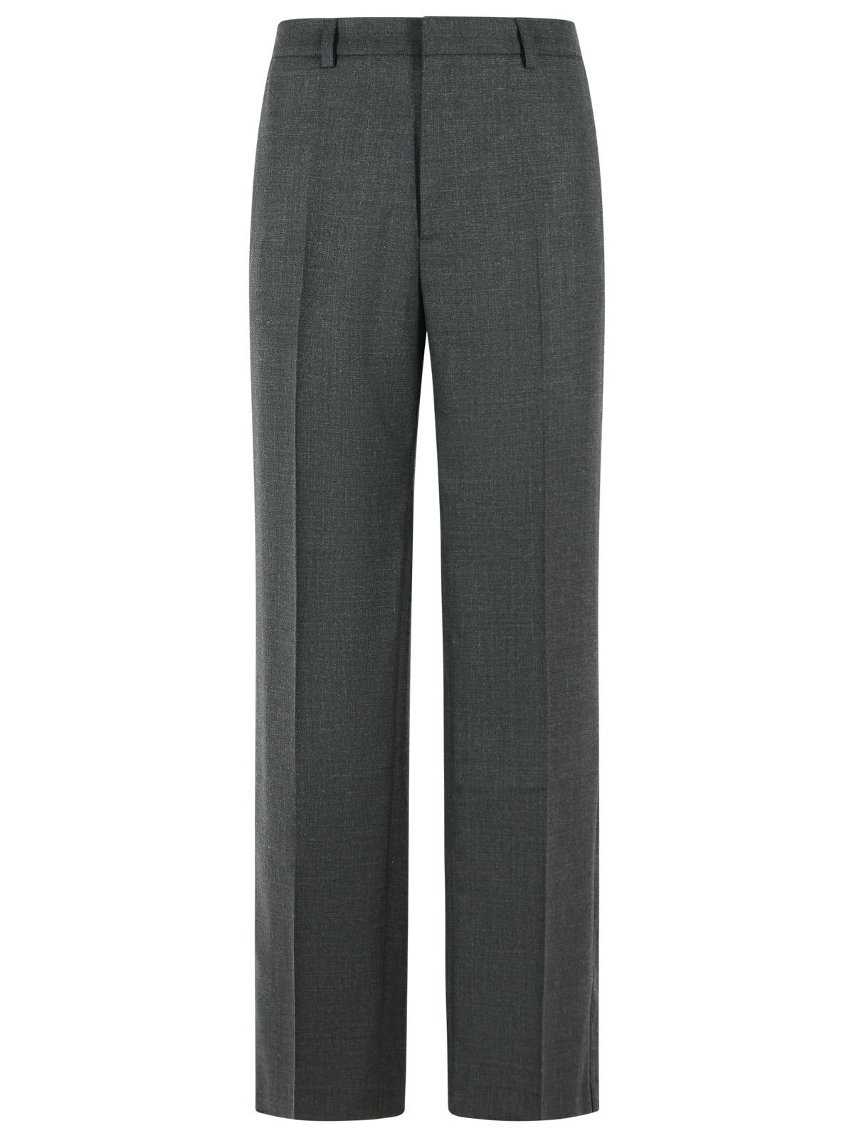 Sefr 'Jeon' Anthracite Grey Wool Blend Pants Men SEFR