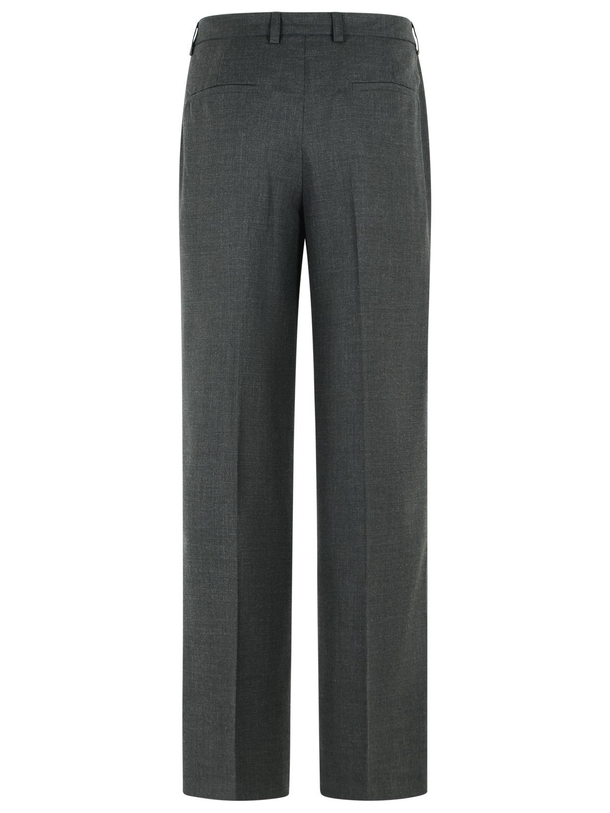 Sefr 'Jeon' Anthracite Grey Wool Blend Pants Men SEFR