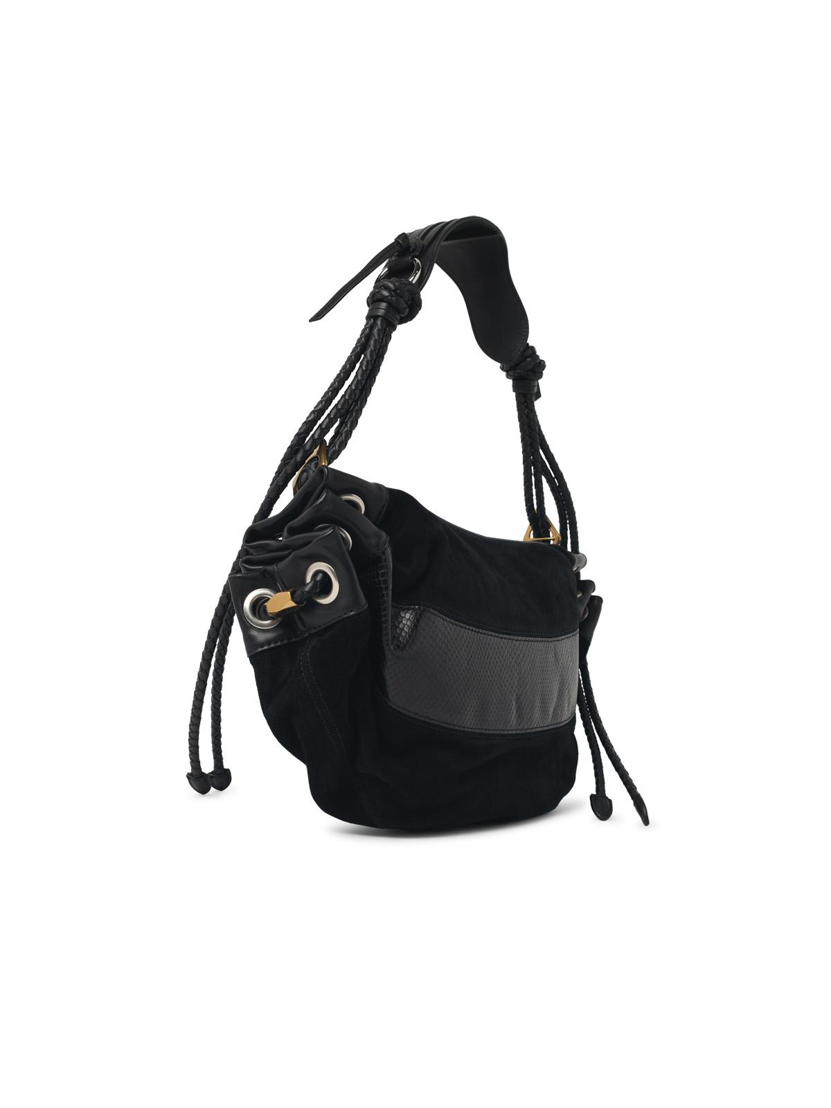 Isabel Marant Medium 'Maia' Black Leather Bag Women ISABEL MARANT