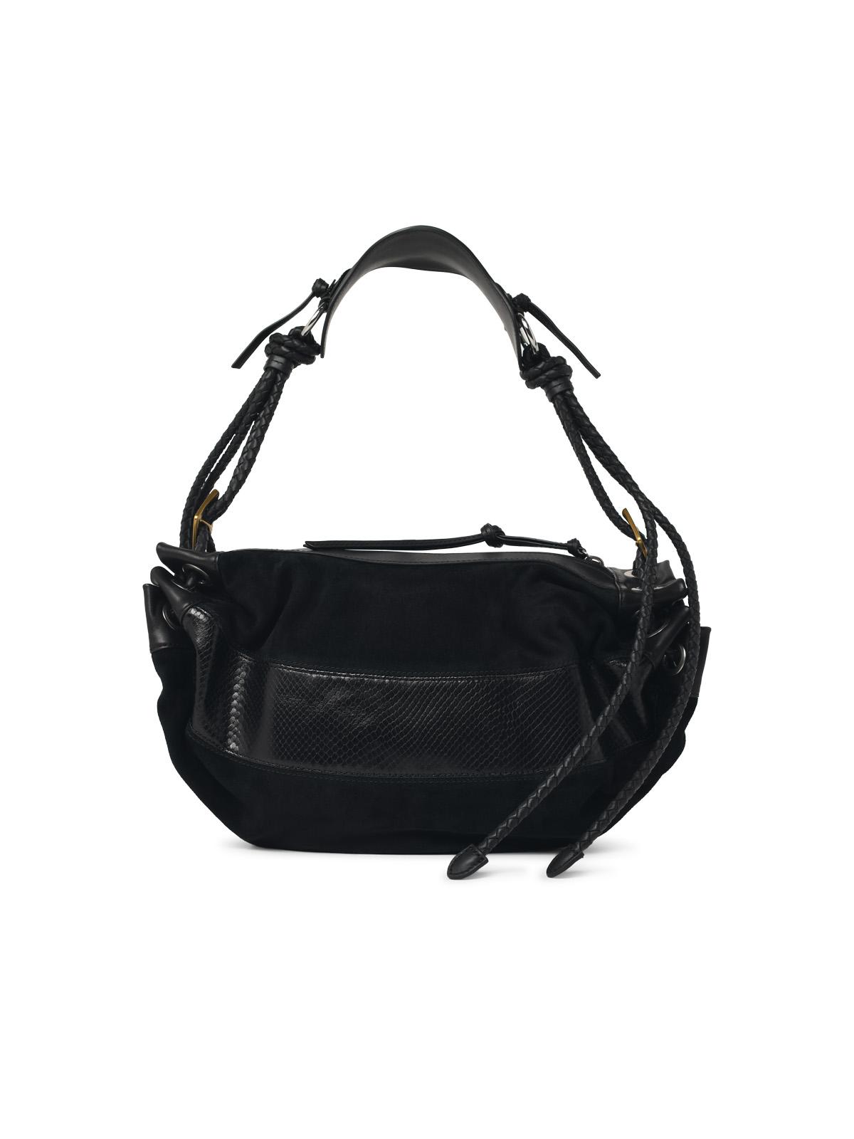Isabel Marant Medium 'Maia' Black Leather Bag Women ISABEL MARANT