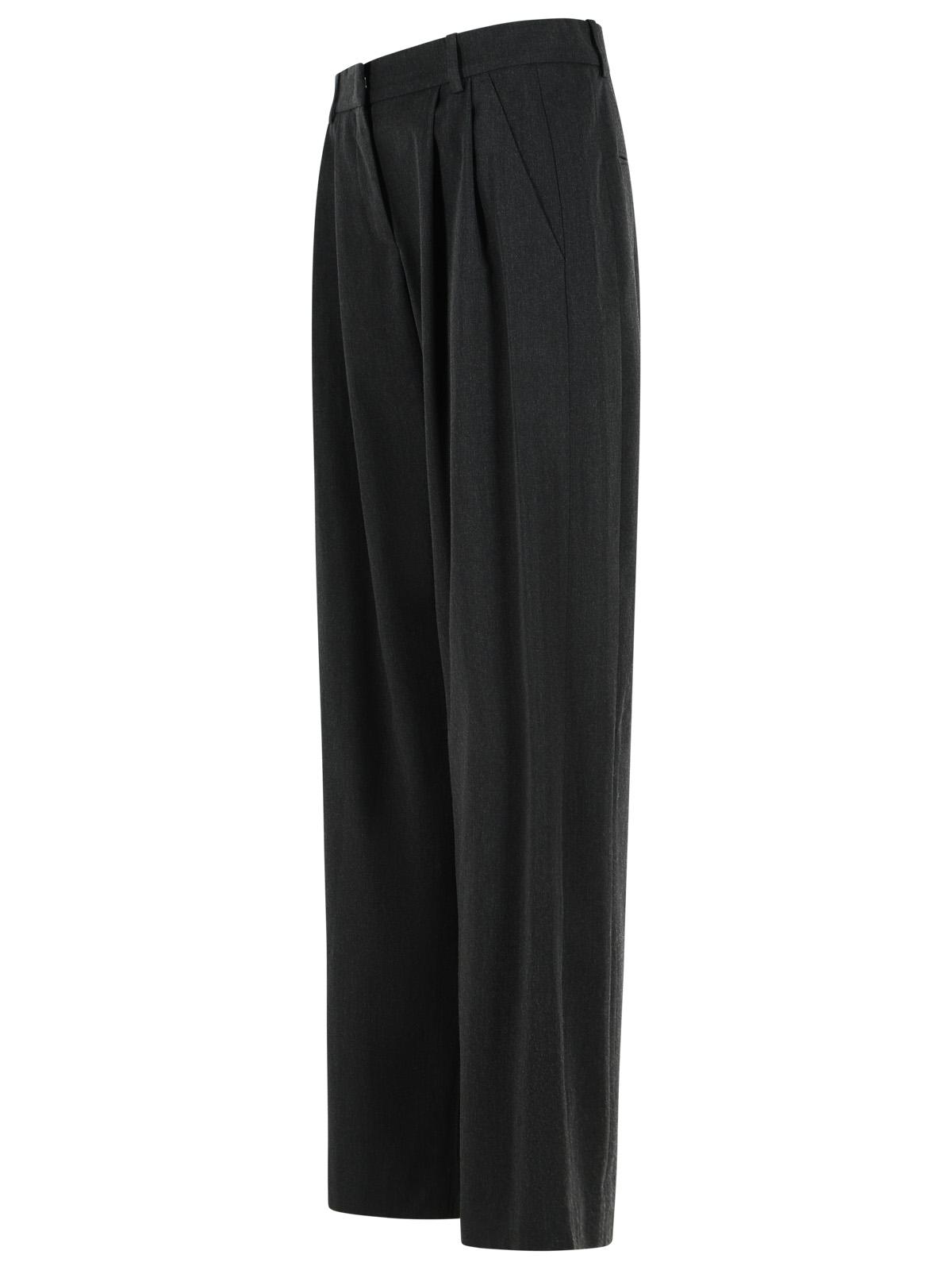 Isabel Marant 'Lyda' Grey Virgin Wool Trousers Women ISABEL MARANT