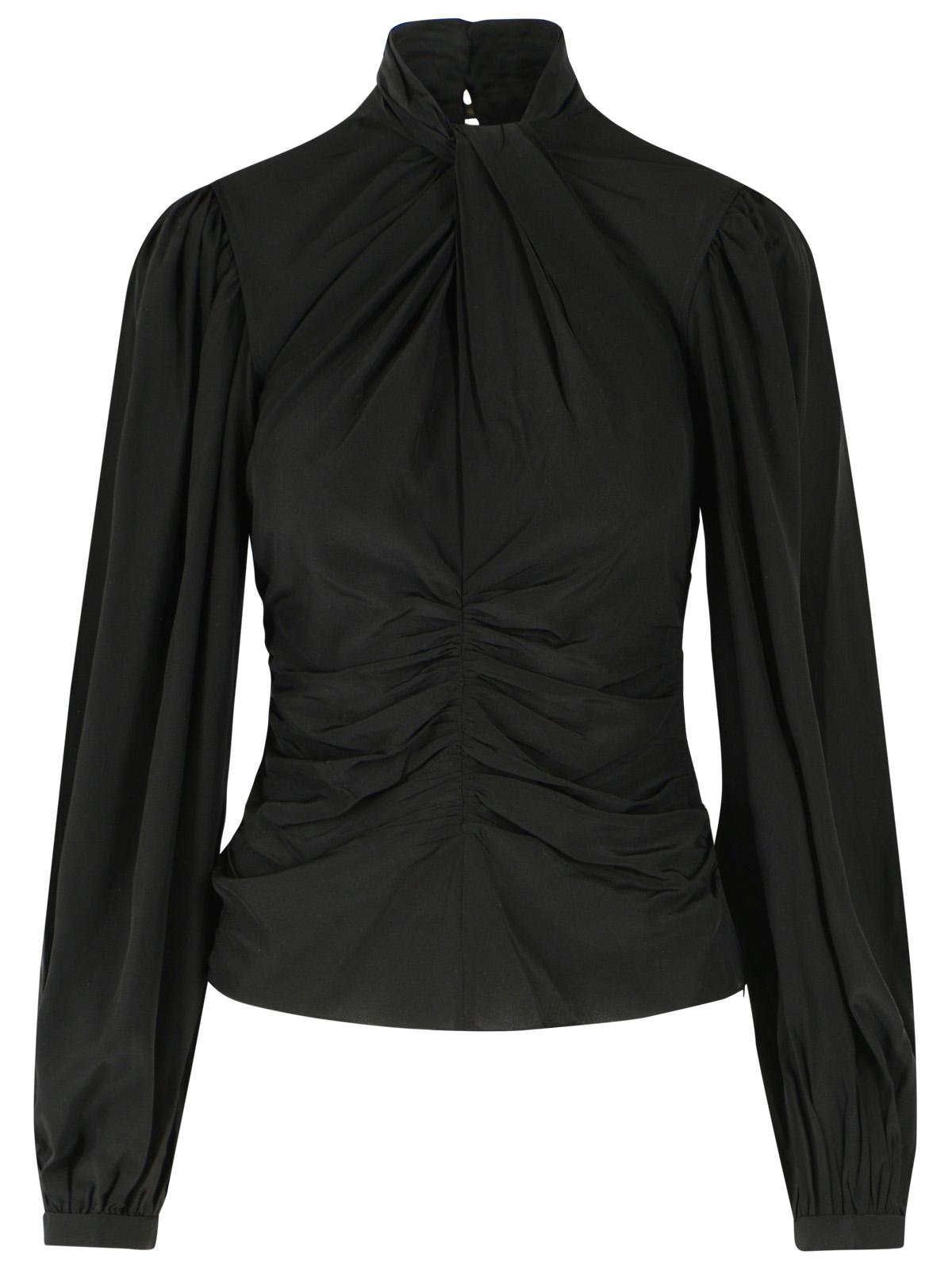 Isabel Marant 'Depsona' Black Silk Blouse Women ISABEL MARANT