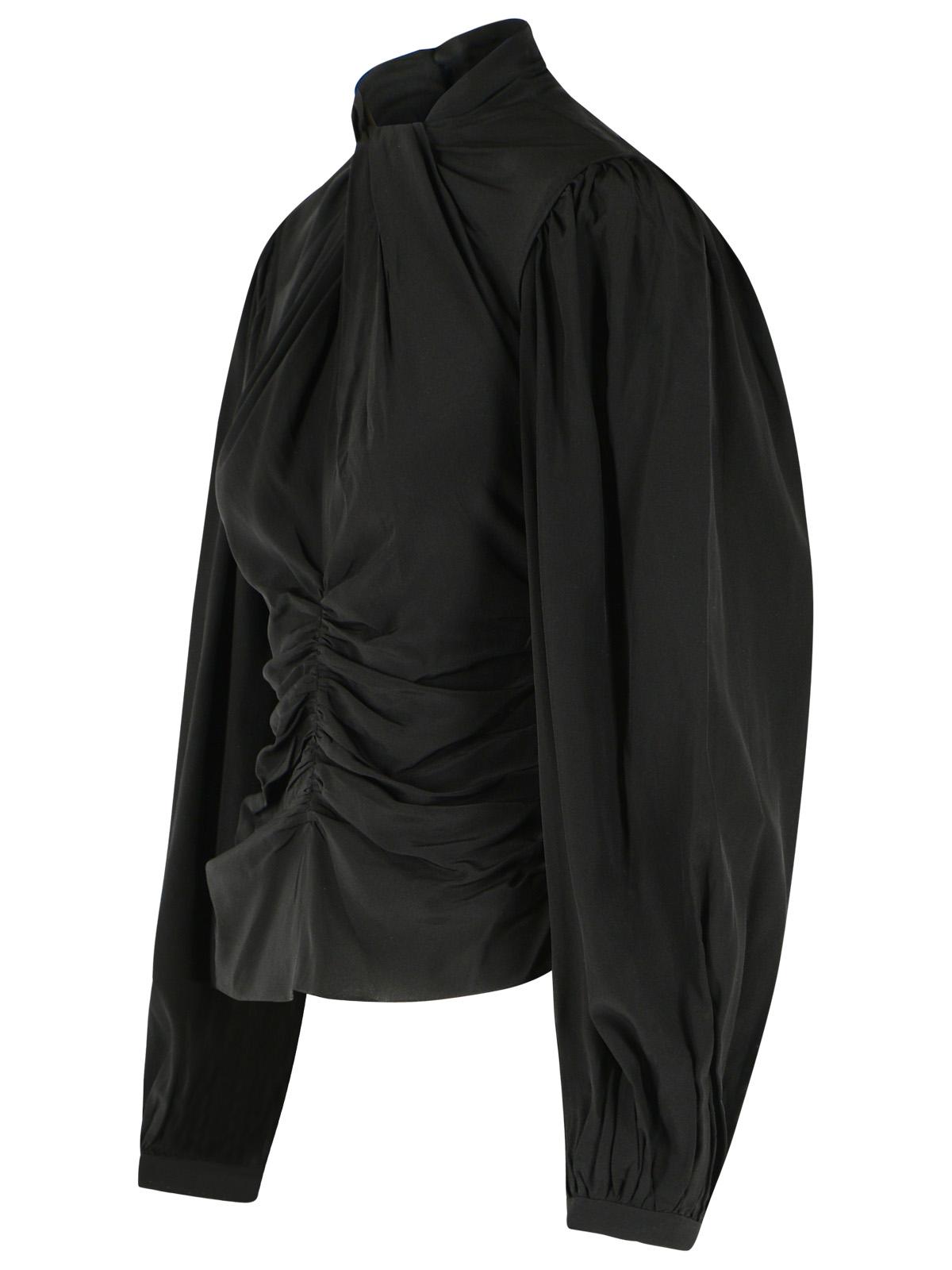 Isabel Marant 'Depsona' Black Silk Blouse Women ISABEL MARANT