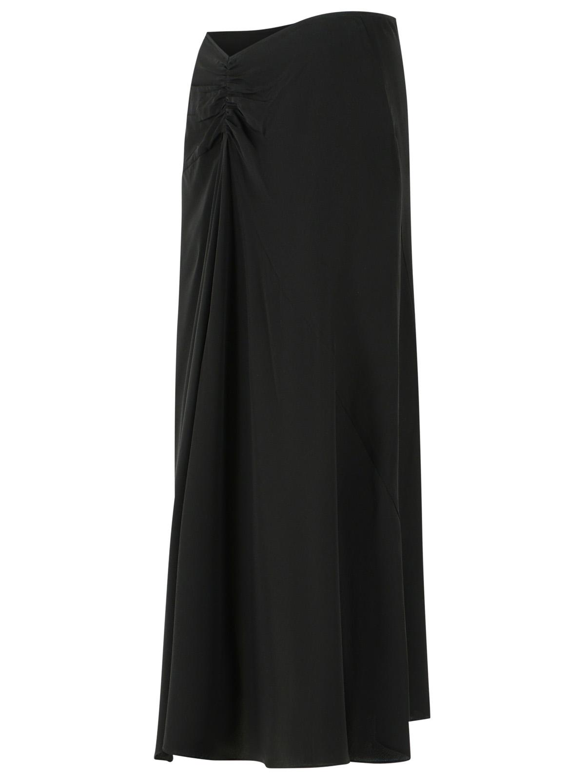 Isabel Marant 'Laren' Black Silk Skirt Women ISABEL MARANT