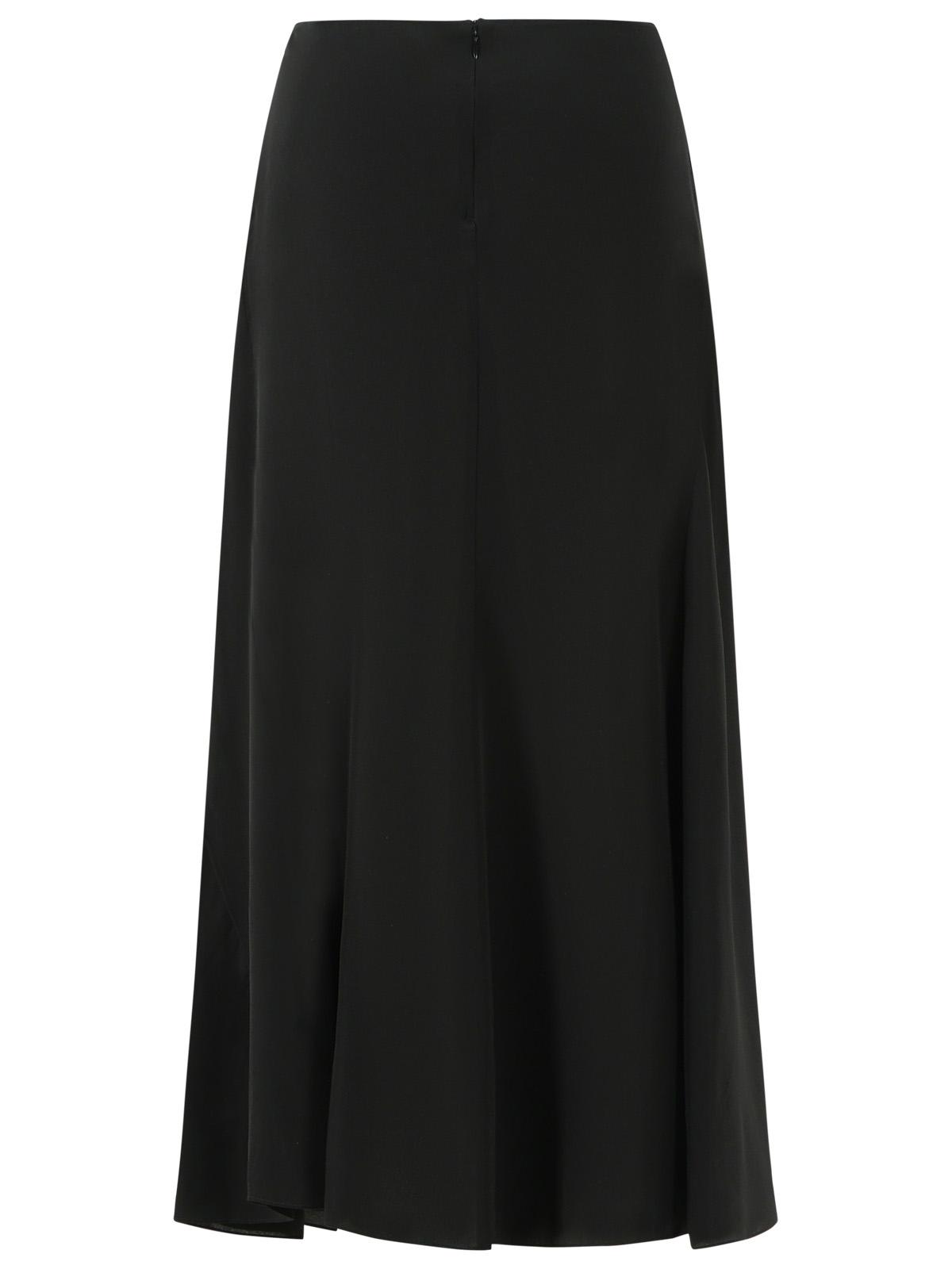 Isabel Marant 'Laren' Black Silk Skirt Women ISABEL MARANT