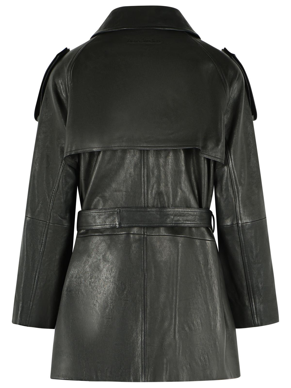 Acne Studios Black Leather Jacket Women ACNE STUDIOS