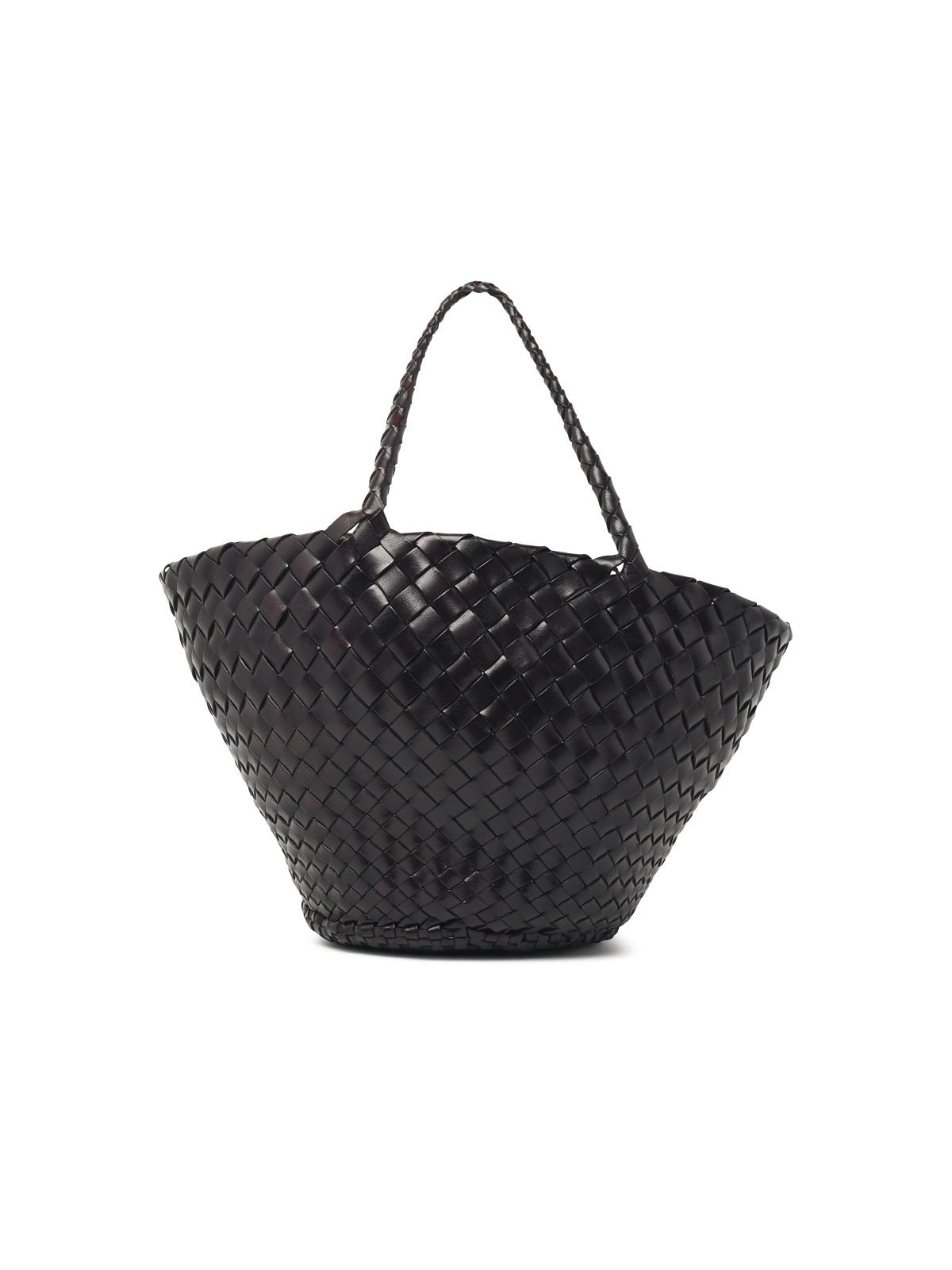 Dragon Diffusion 'Egola' Dark Brown Leather Bag Women DRAGON DIFFUSION