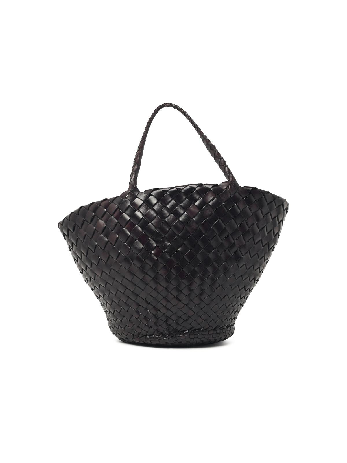 Dragon Diffusion 'Egola' Dark Brown Leather Bag Women DRAGON DIFFUSION