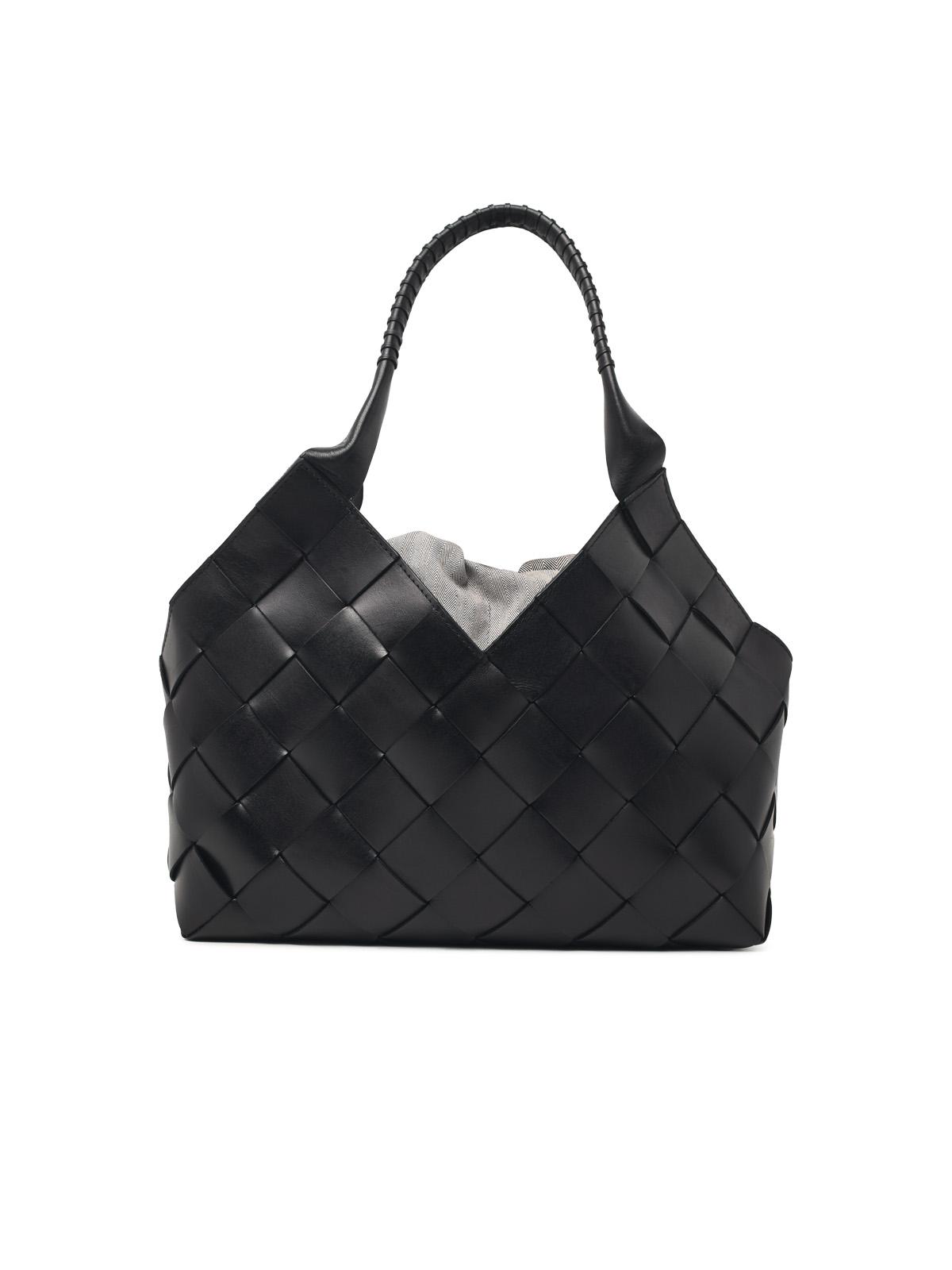 Dragon Diffusion 'Castello' Black Leather Bag Women DRAGON DIFFUSION