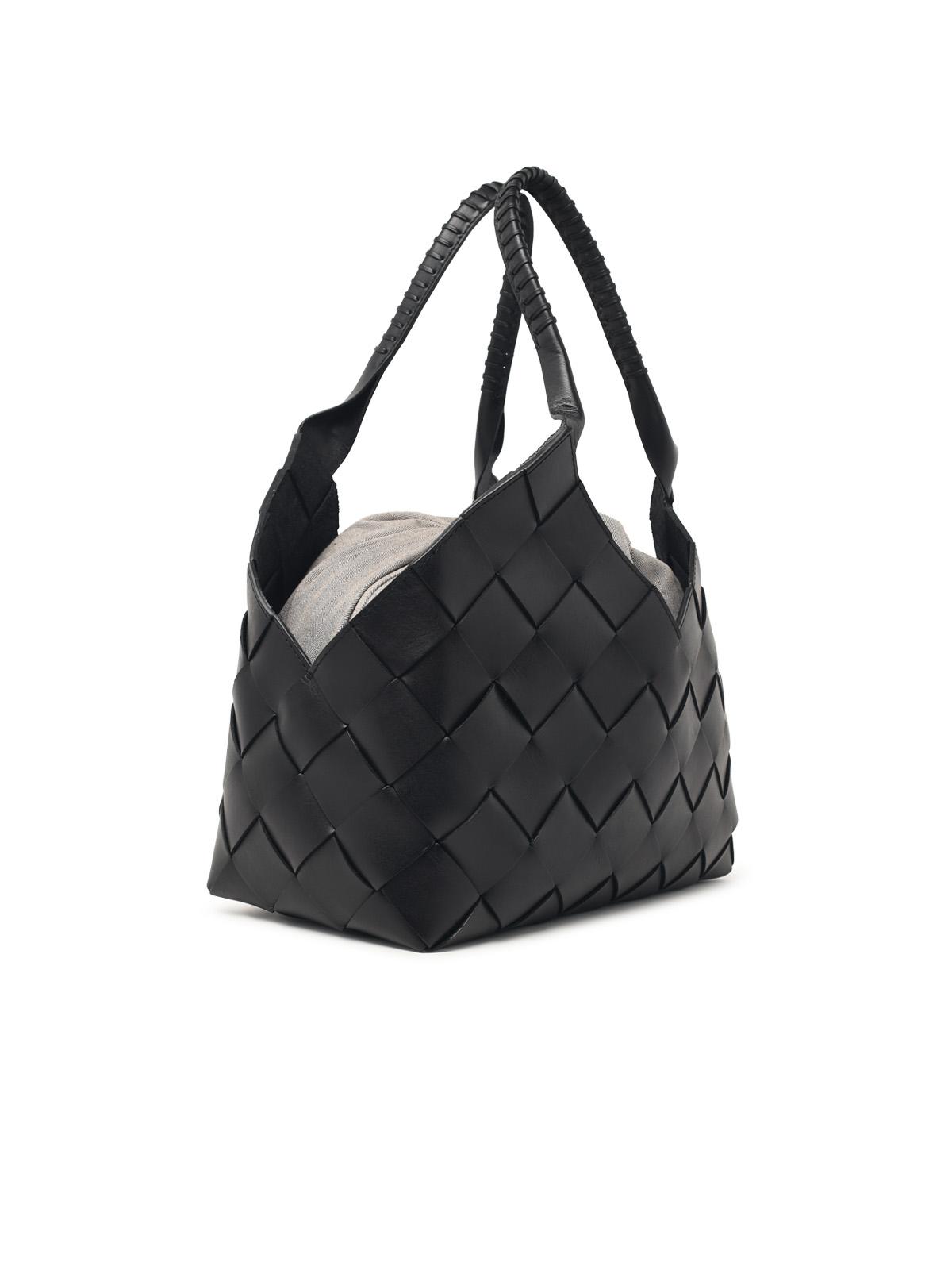 Dragon Diffusion 'Castello' Black Leather Bag Women DRAGON DIFFUSION