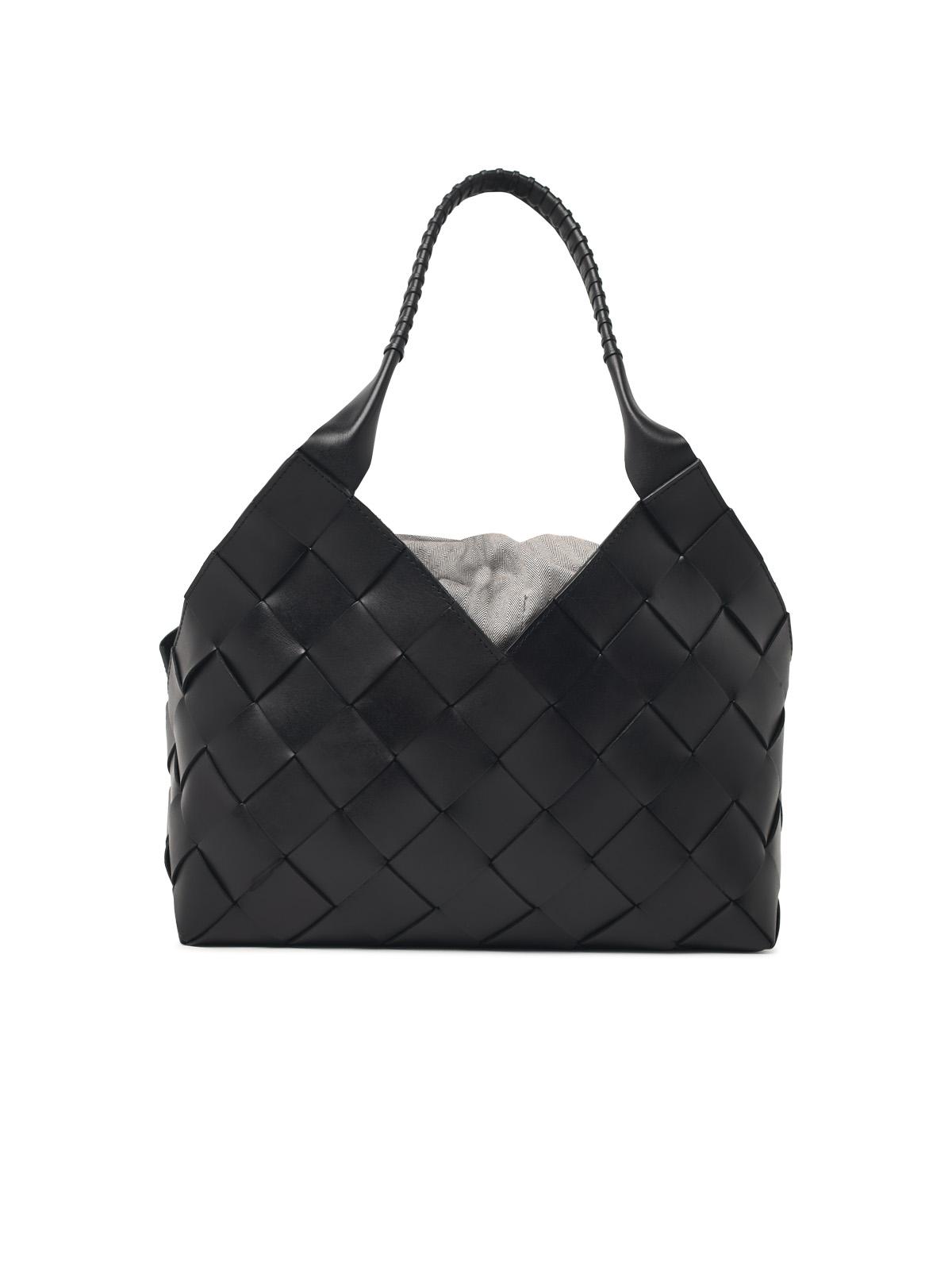 Dragon Diffusion 'Castello' Black Leather Bag Women DRAGON DIFFUSION