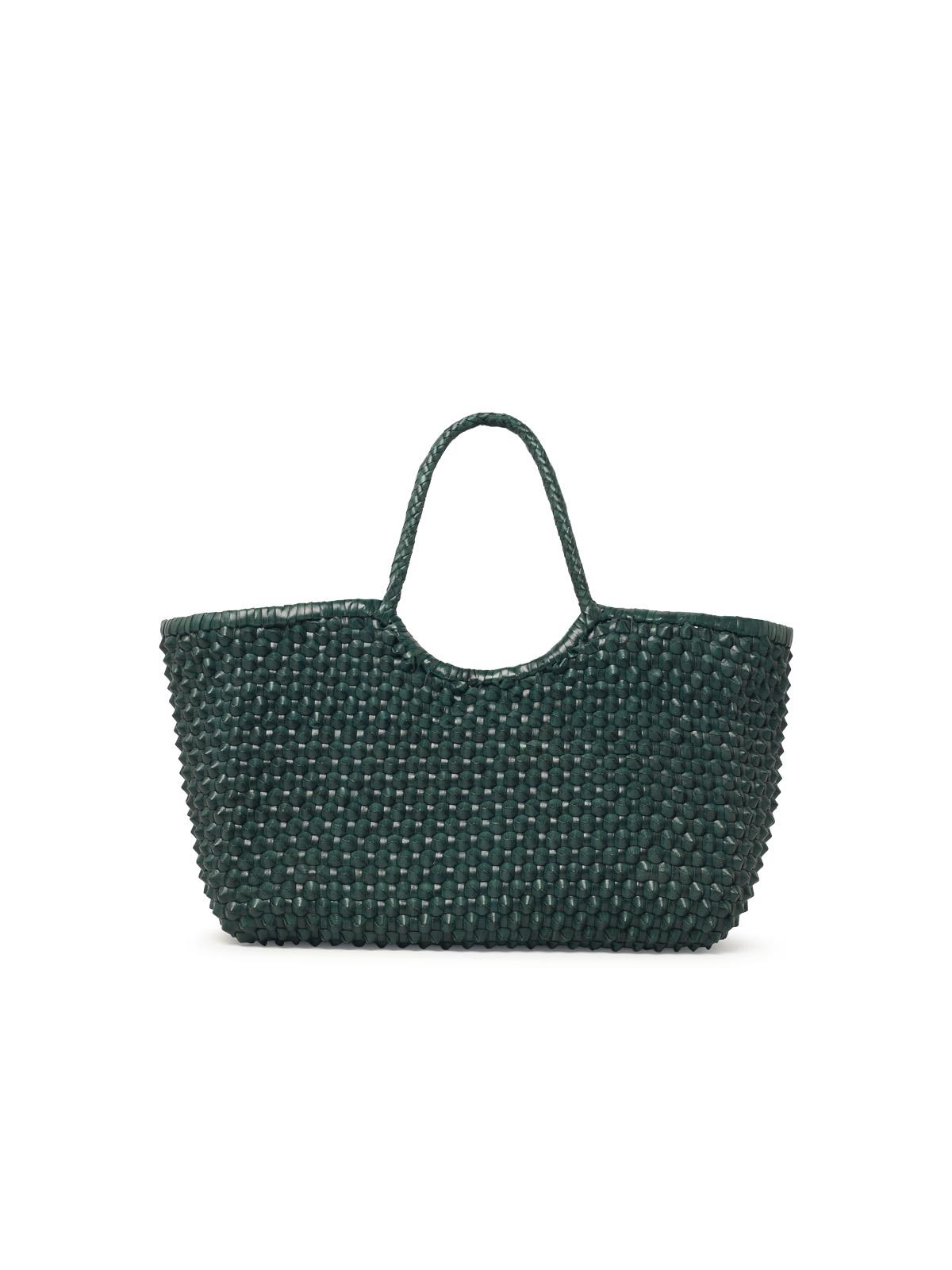 Dragon Diffusion Forest Green Leather Nantucket Cactus' Bag Women DRAGON DIFFUSION