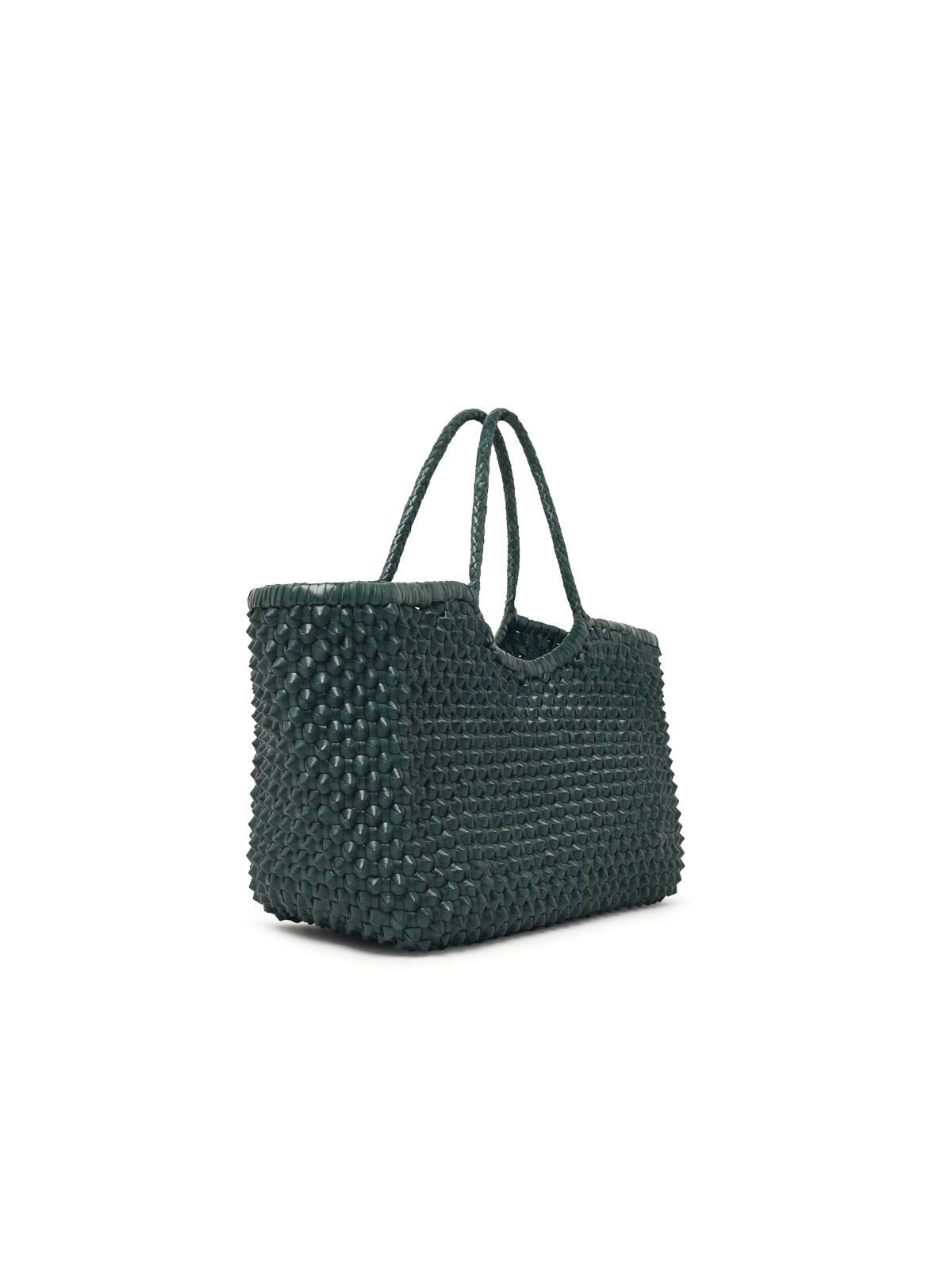 Dragon Diffusion Forest Green Leather Nantucket Cactus' Bag Women DRAGON DIFFUSION