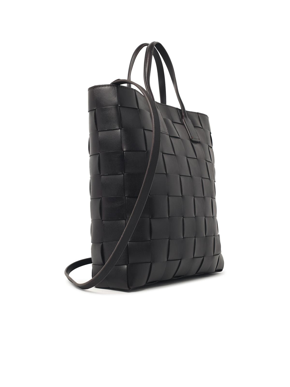 Dragon Diffusion 'Pino' Dark Brown Leather Bag Women DRAGON DIFFUSION