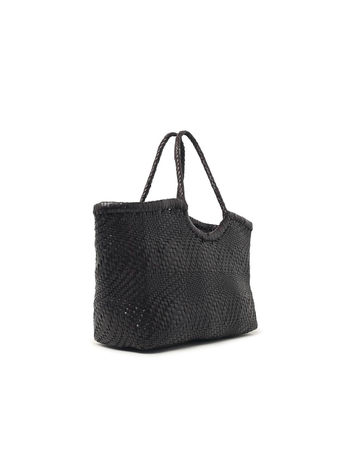 Dragon Diffusion 'Nantucket Optical' Dark Brown Leather Bag Women DRAGON DIFFUSION