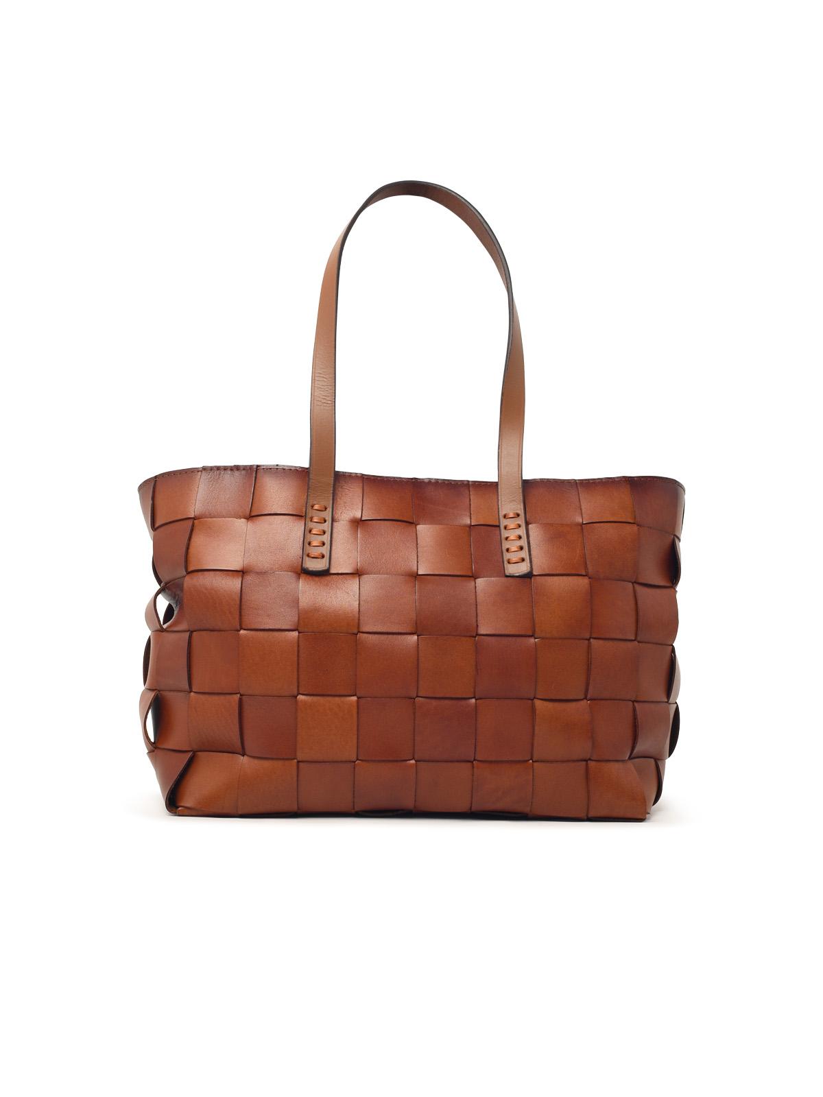 Dragon Diffusion 'Japan Tote' Dark Brown Leather Bag Women