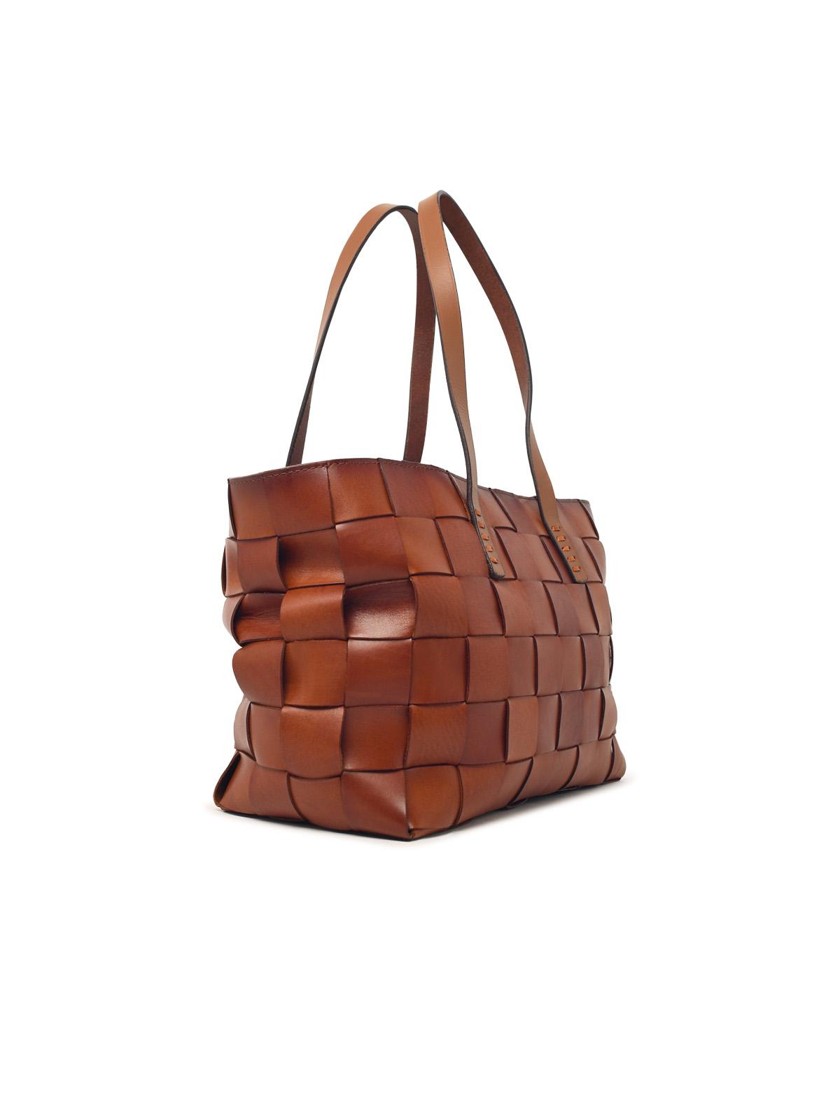 Dragon Diffusion 'Japan Tote' Dark Brown Leather Bag Women