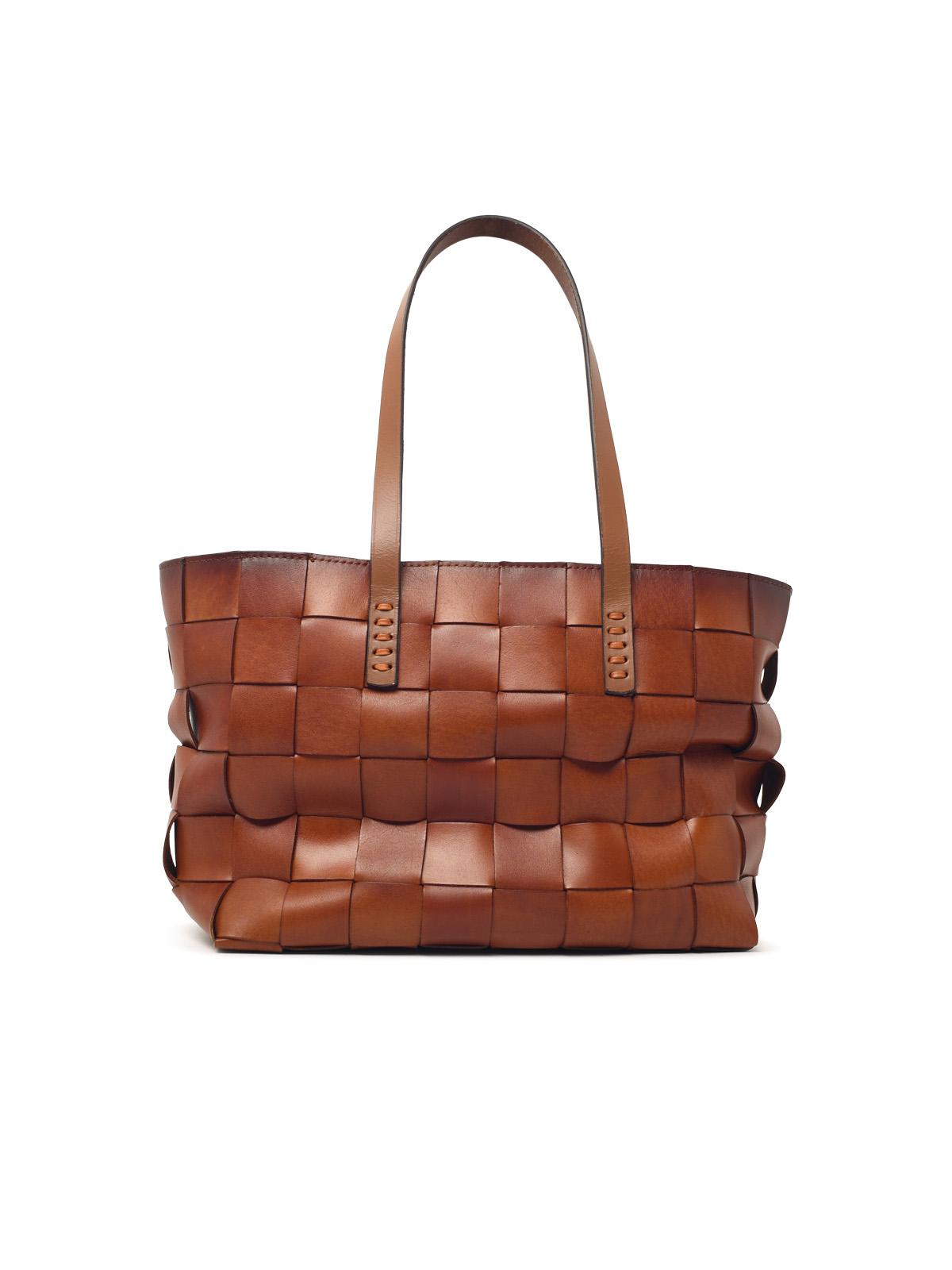 Dragon Diffusion 'Japan Tote' Dark Brown Leather Bag Women