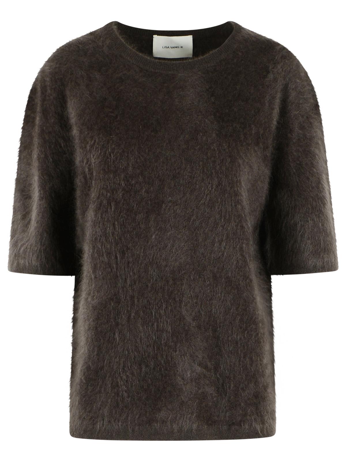 Lisa Yang 'Maren' Wooden Cashmere Sweater Women LISA YANG