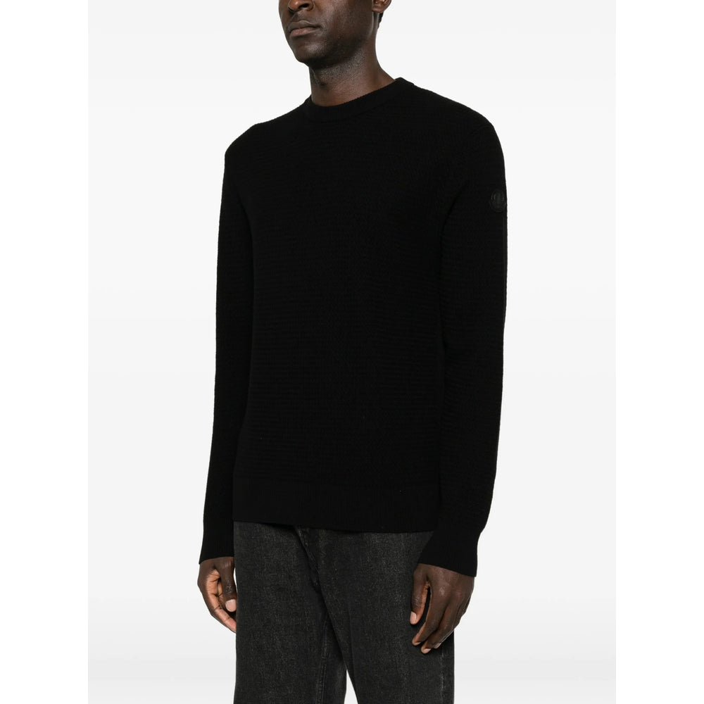 Moncler Black Sweaters & Knitwear - Jumpers Men