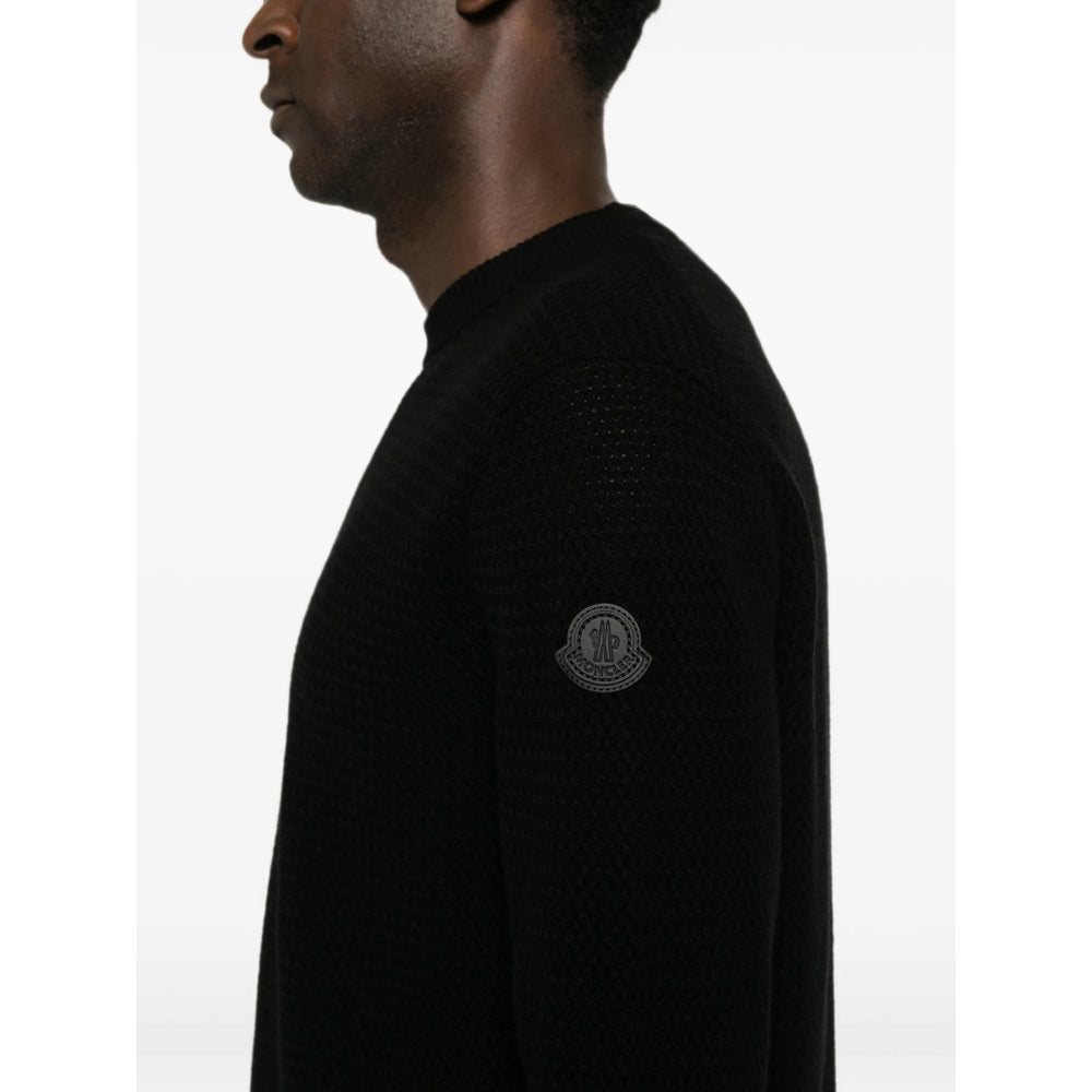 Moncler Black Sweaters & Knitwear - Jumpers Men