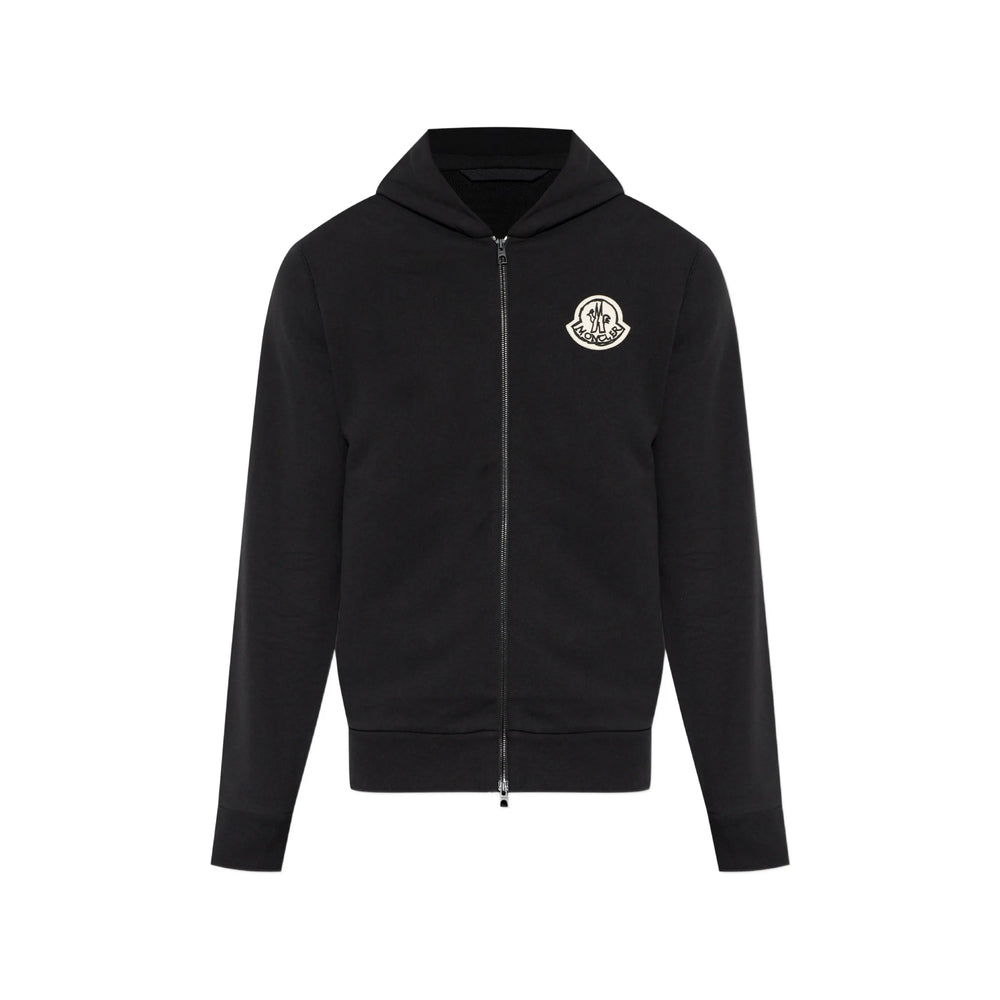 Moncler Black Sweaters & Knitwear - Hoodies Men MONCLER