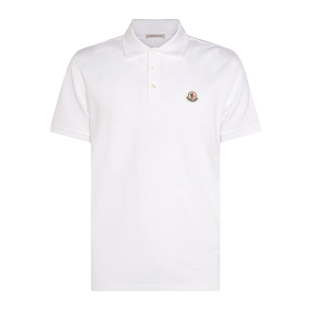 Moncler White Polo Shirts Men MONCLER