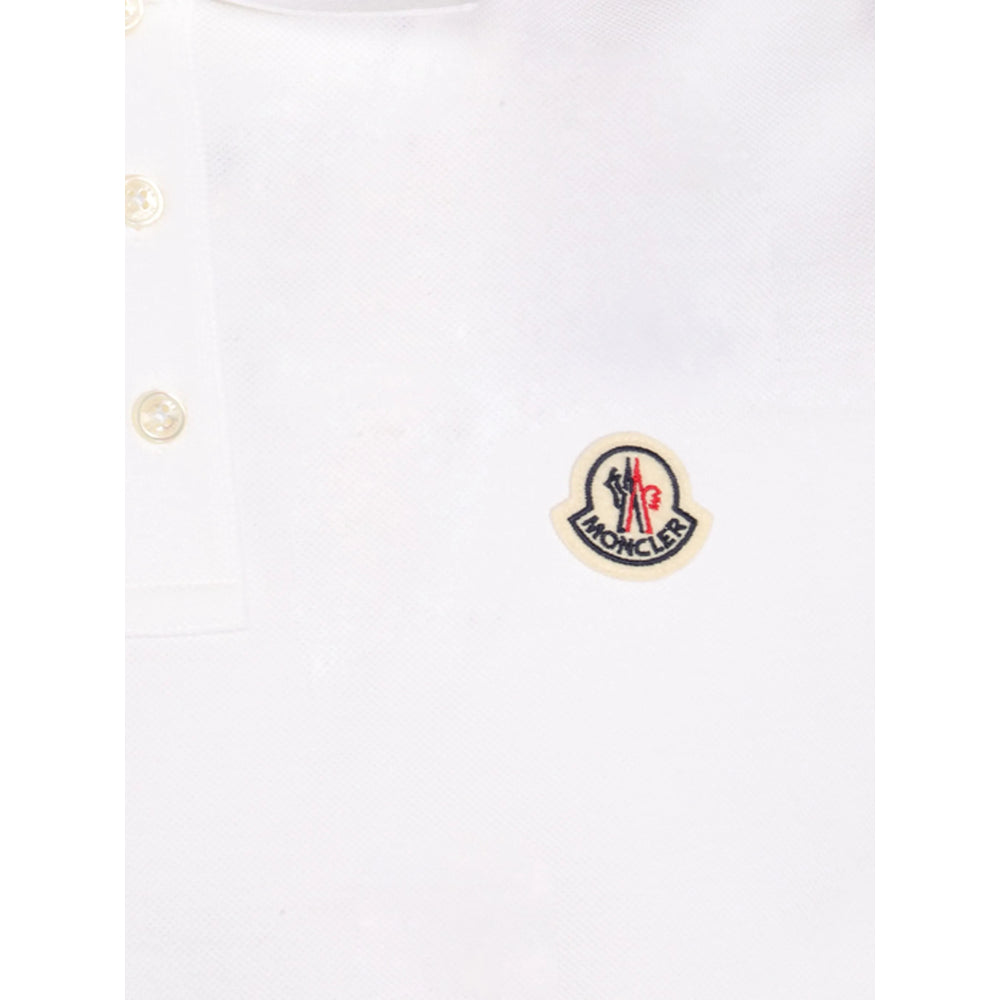 Moncler White Polo Shirts Men MONCLER
