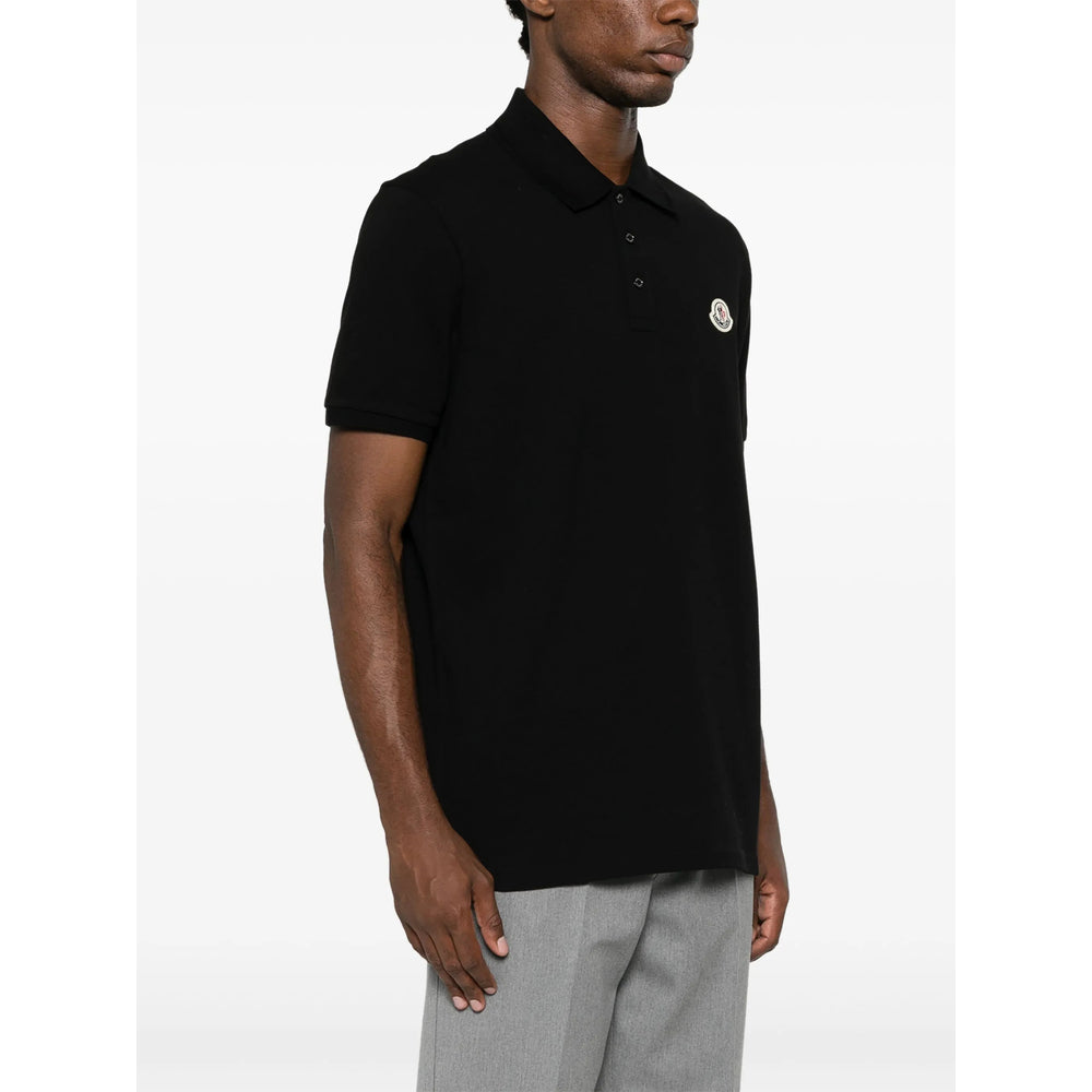 Moncler Black Polo Shirts Men MONCLER