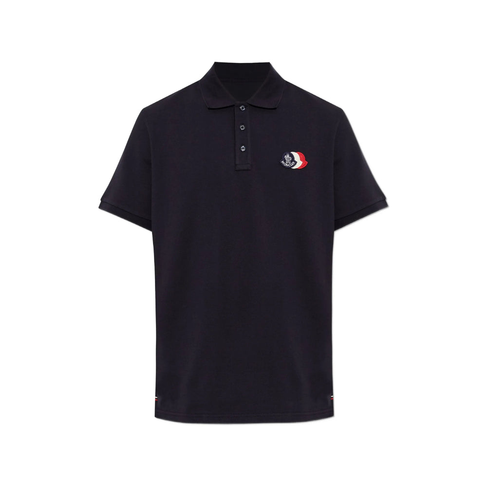 Moncler Blue Polo Shirts Men MONCLER