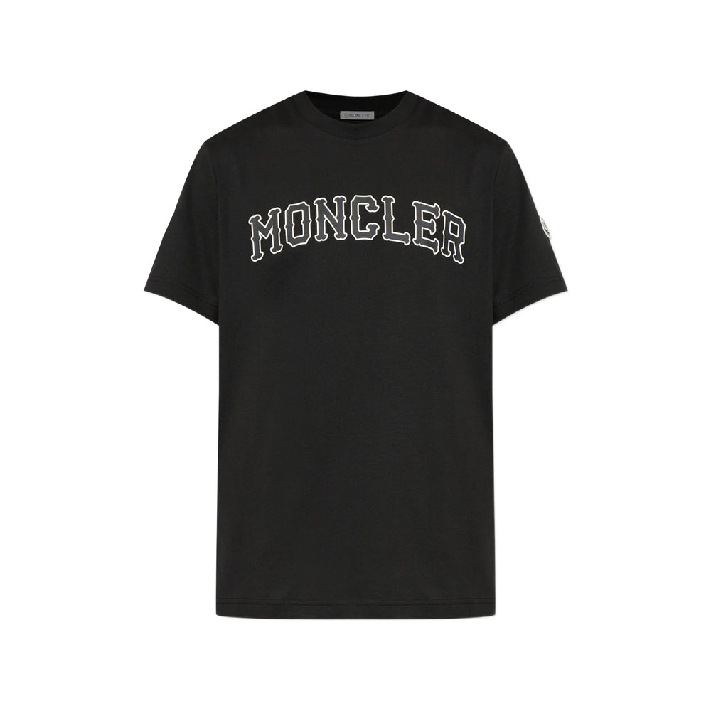 Moncler Black T-Shirts & Vests - T-Shirts Men MONCLER