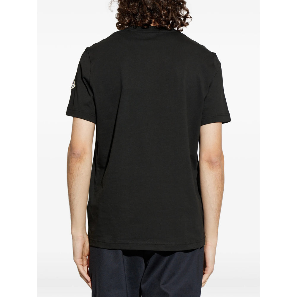 Moncler Black T-Shirts & Vests - T-Shirts Men MONCLER