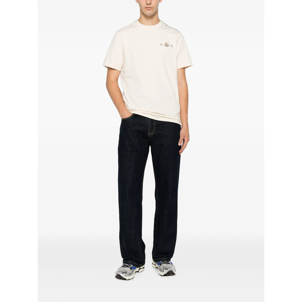 Moncler Neutrals T-Shirts & Vests - T-Shirts Men MONCLER