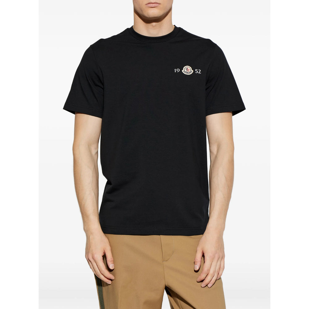 Moncler Black T-Shirts & Vests - T-Shirts Men MONCLER