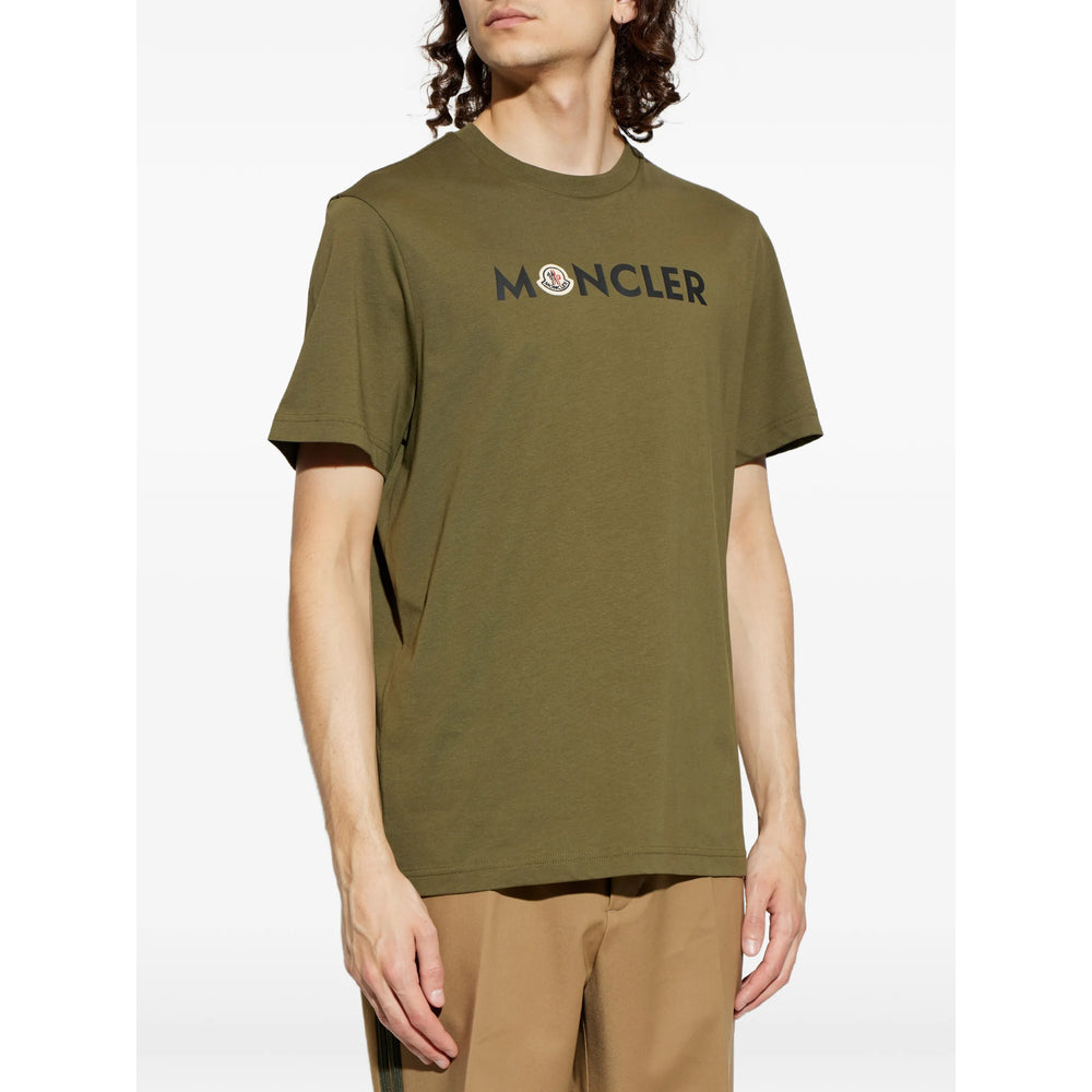 Moncler Green T-Shirts & Vests - T-Shirts Men MONCLER