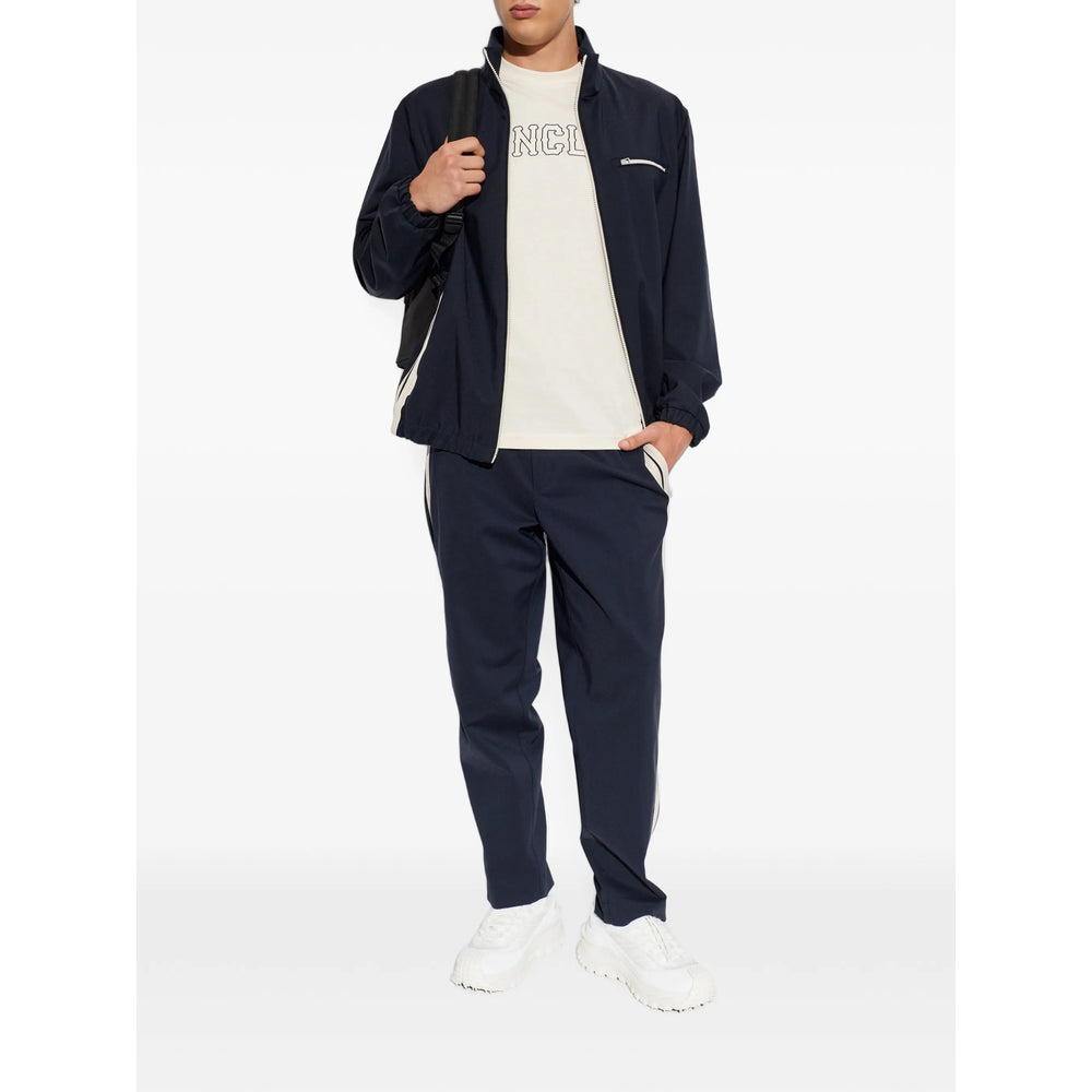 Moncler Blue Trousers - Regular & Straight-Leg Trousers Men MONCLER