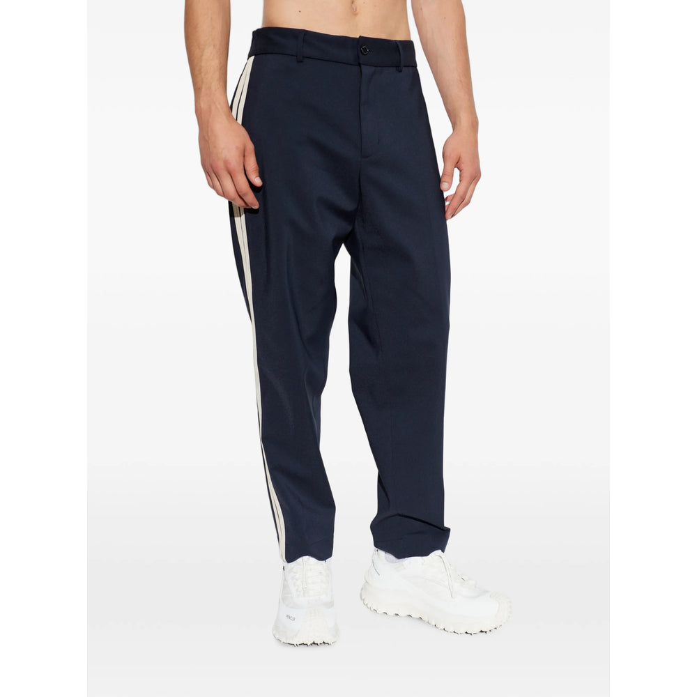 Moncler Blue Trousers - Regular & Straight-Leg Trousers Men MONCLER