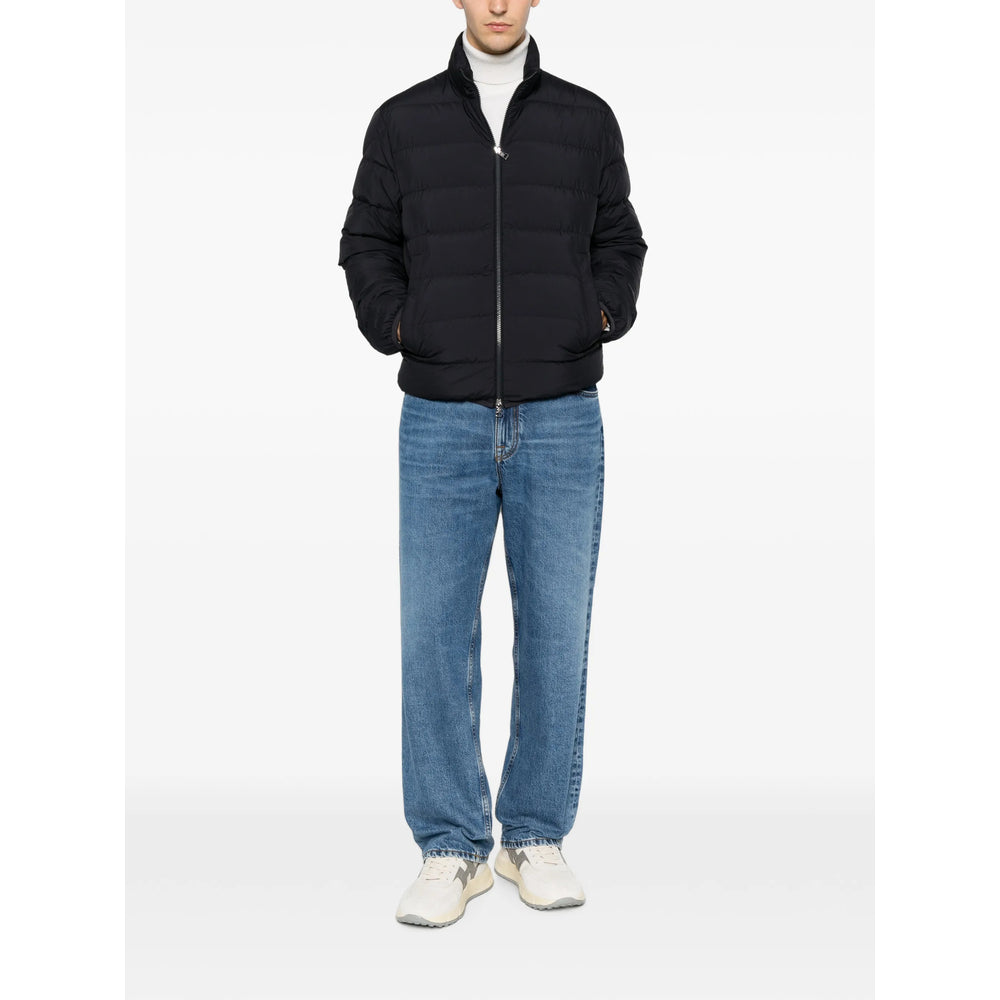 Moncler Blue Jackets - Padded & Down Jackets Men MONCLER