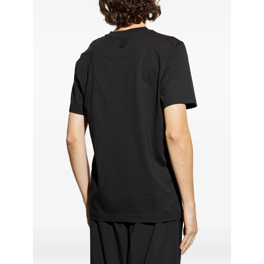 Moncler Black T-Shirts & Vests - T-Shirts Men MONCLER