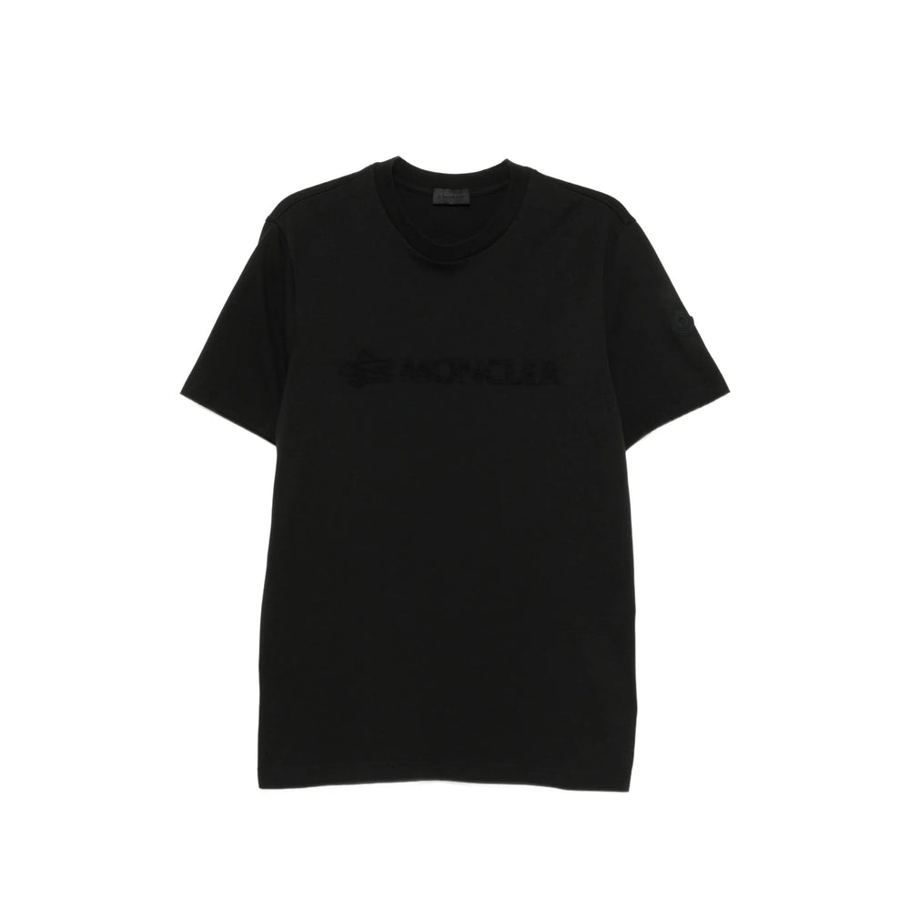 Moncler Black T-Shirts & Vests - T-Shirts Men MONCLER