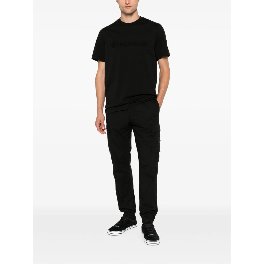 Moncler Black T-Shirts & Vests - T-Shirts Men MONCLER