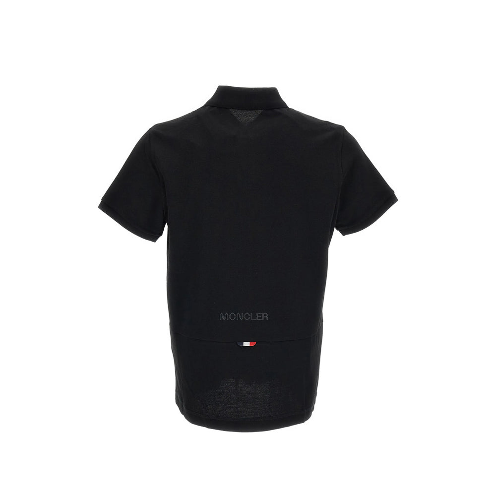 Moncler Black Polo Shirts Men MONCLER