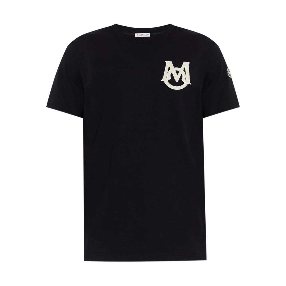 Moncler Blue T-Shirts & Vests - T-Shirts Men MONCLER