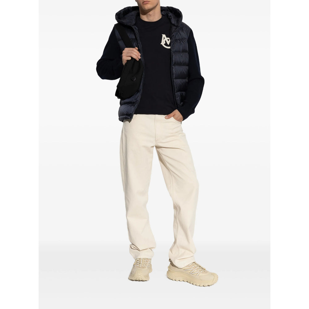 Moncler Blue T-Shirts & Vests - T-Shirts Men MONCLER