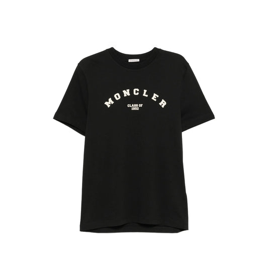 Moncler Black T-Shirts & Vests - T-Shirts Men