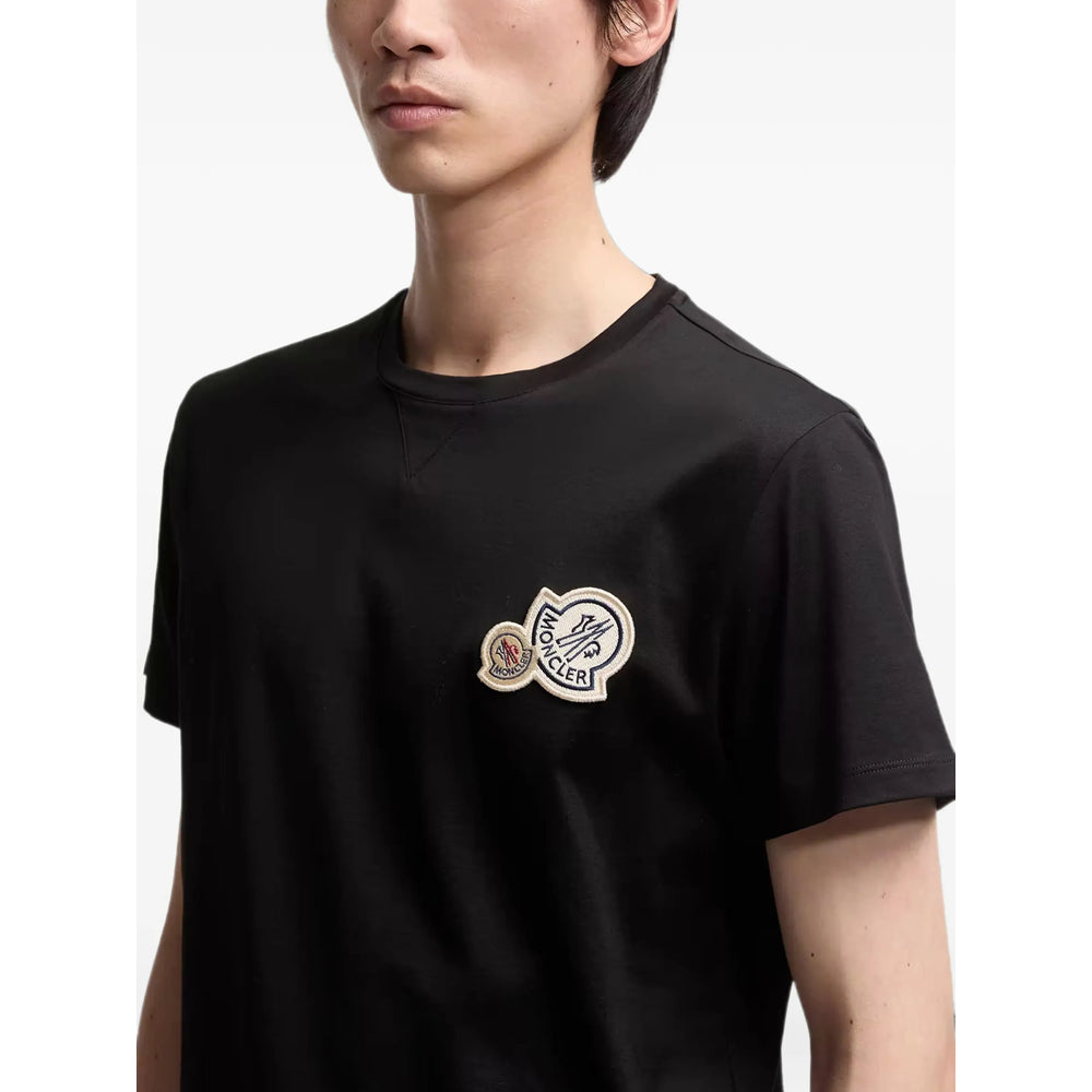 Moncler Black Polo Shirts Men MONCLER