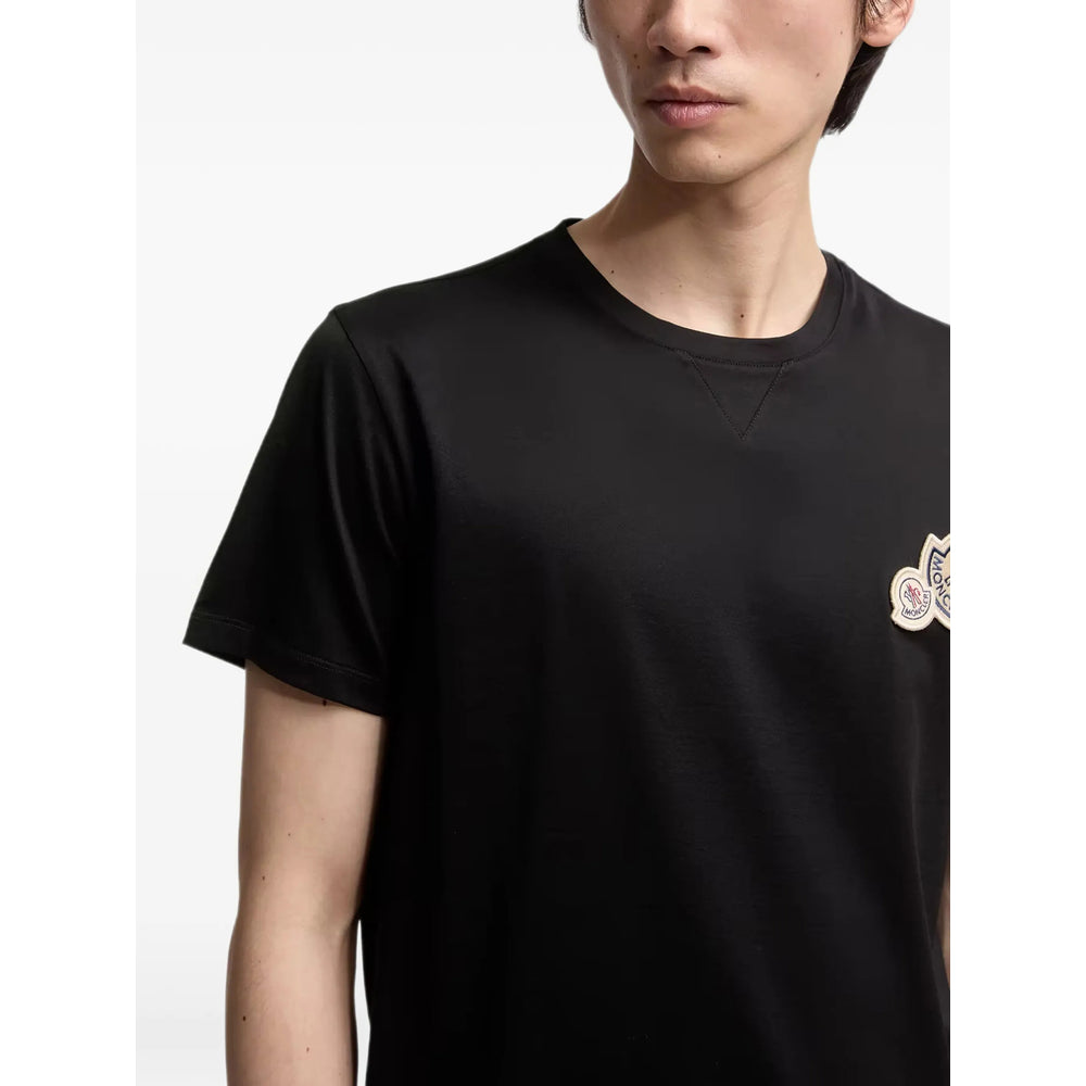 Moncler Black Polo Shirts Men MONCLER