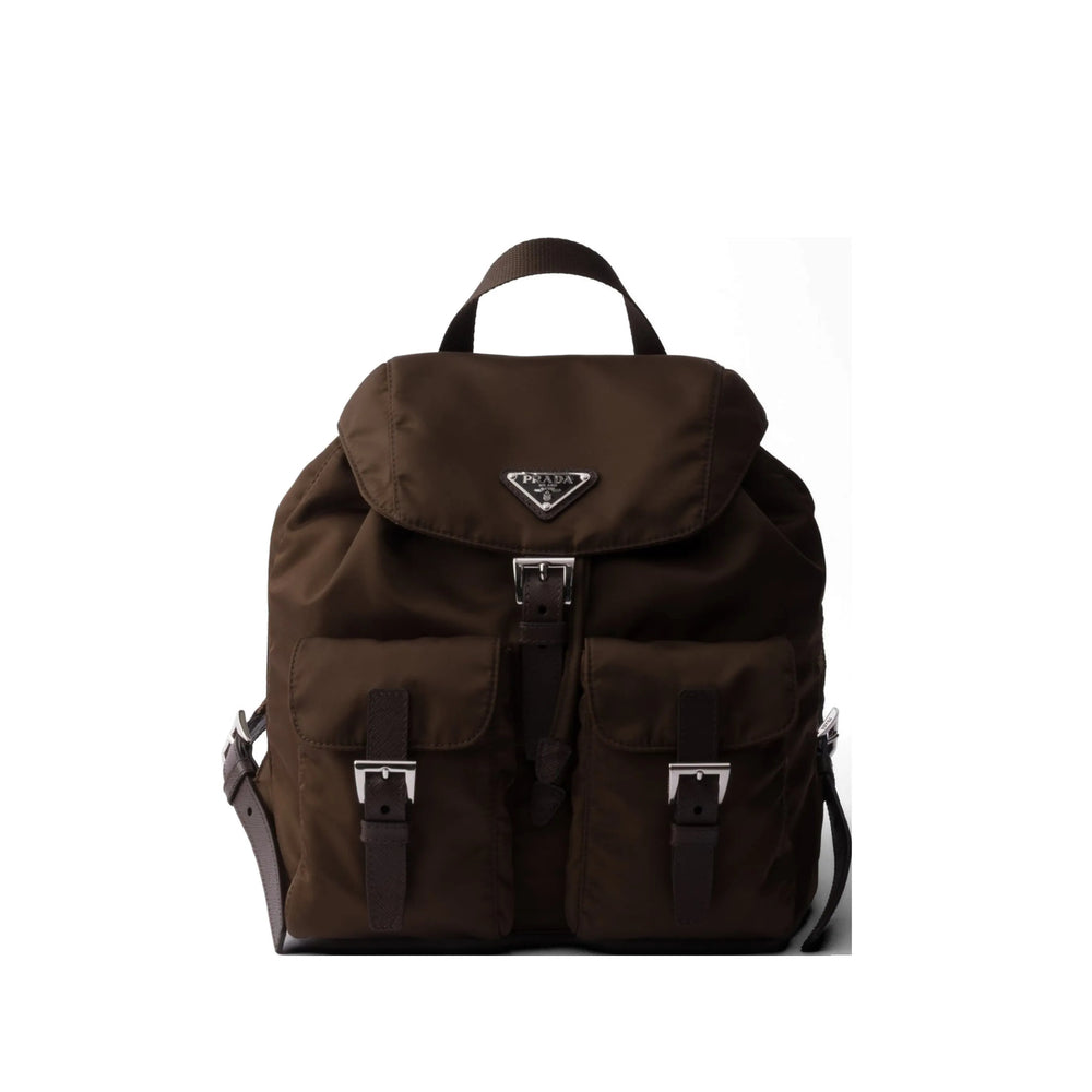 Prada Brown Backpacks Men PRADA