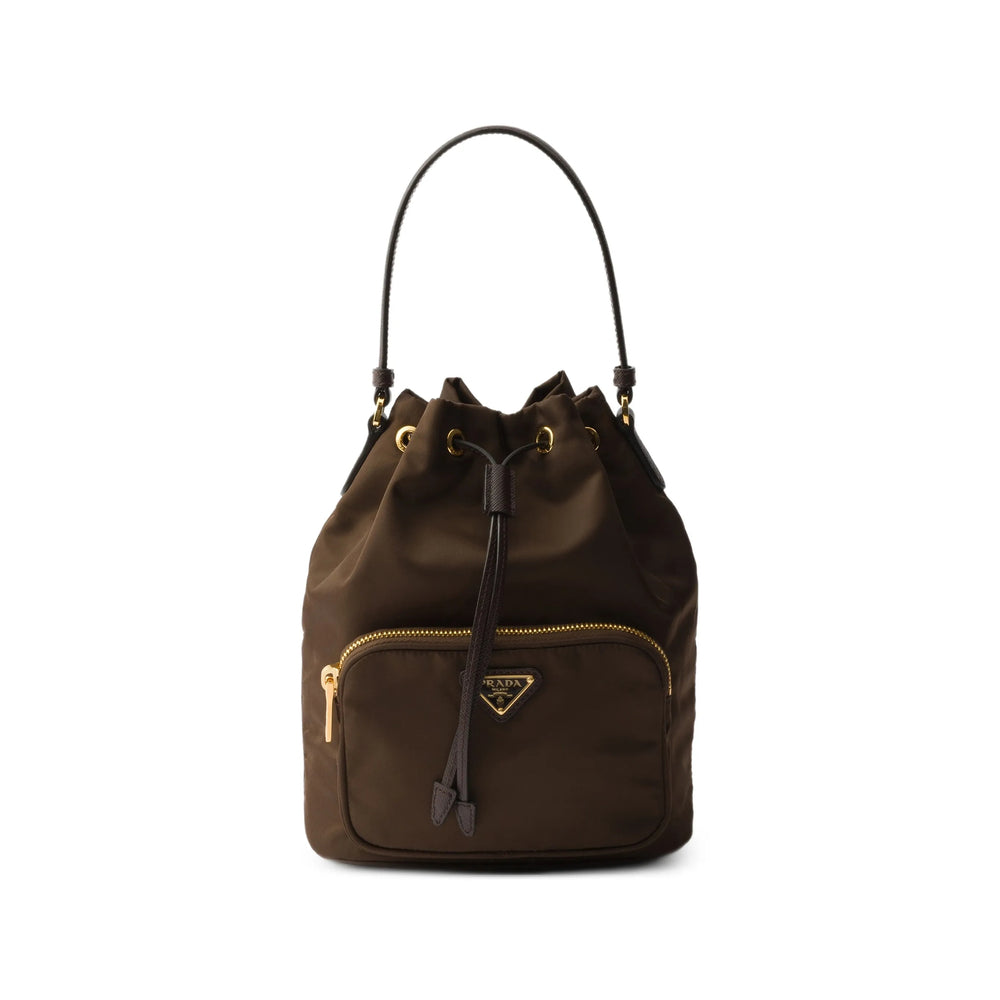 Prada Brown Bucket Bags Women PRADA