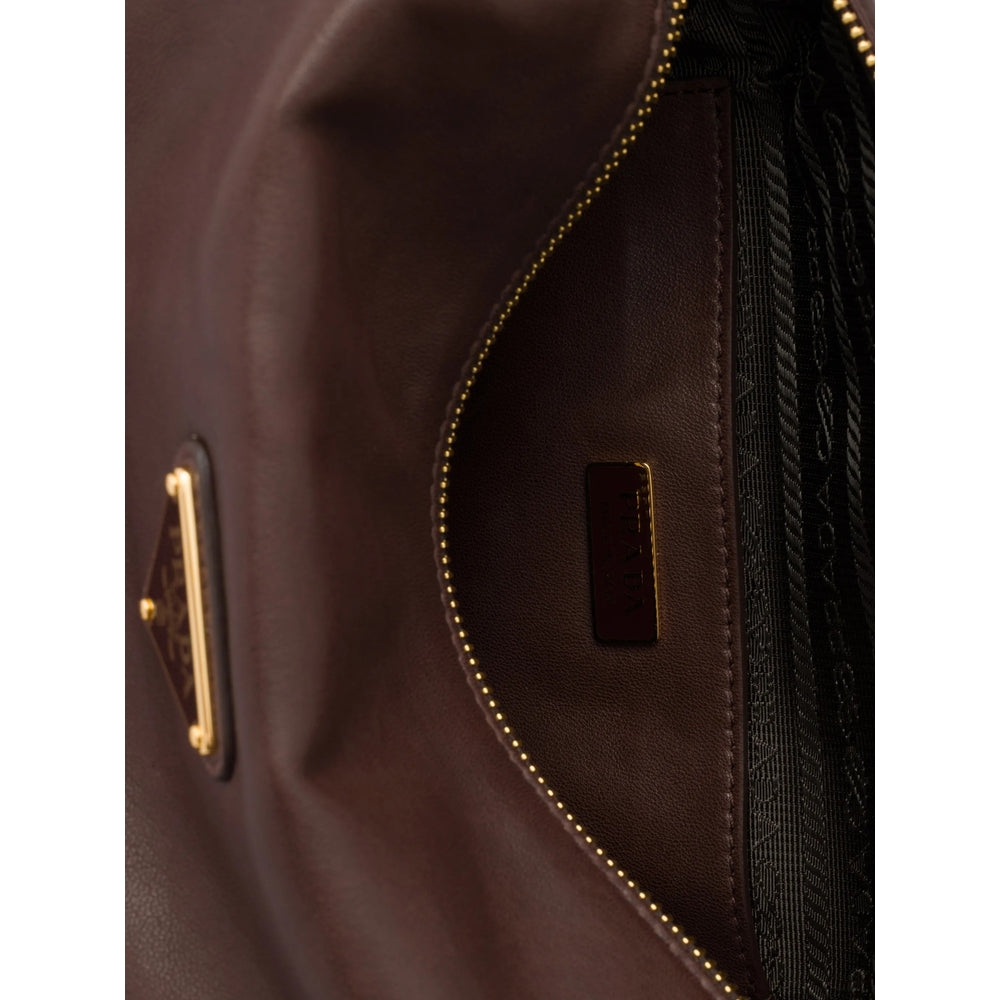 Prada Brown Shoulder Bags Women PRADA